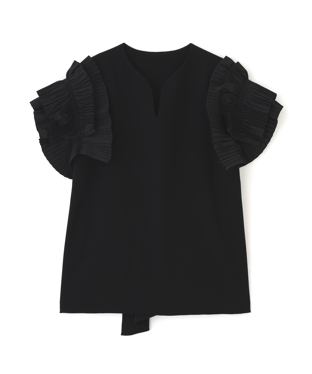 ＜BLACK LABEL＞クレストプリーツブラウス