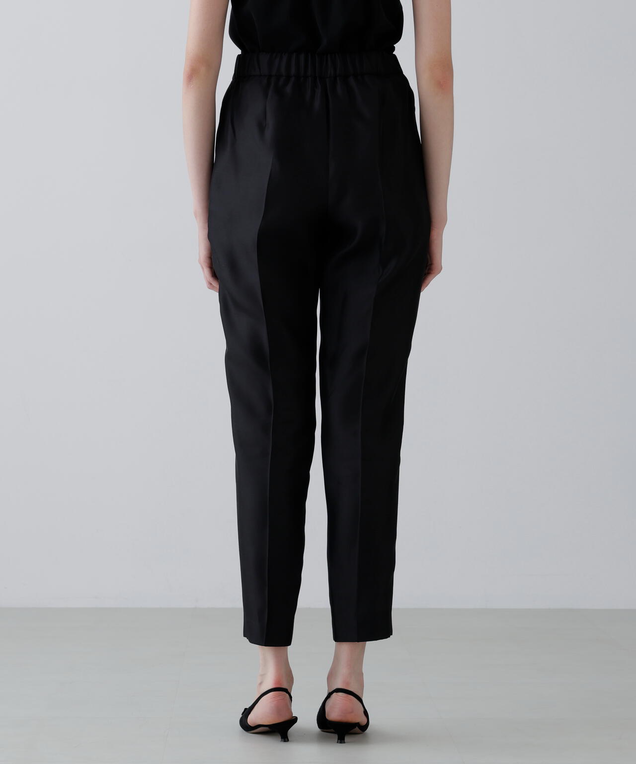 ＜BLACK LABEL＞シルクダブルクロスパンツ