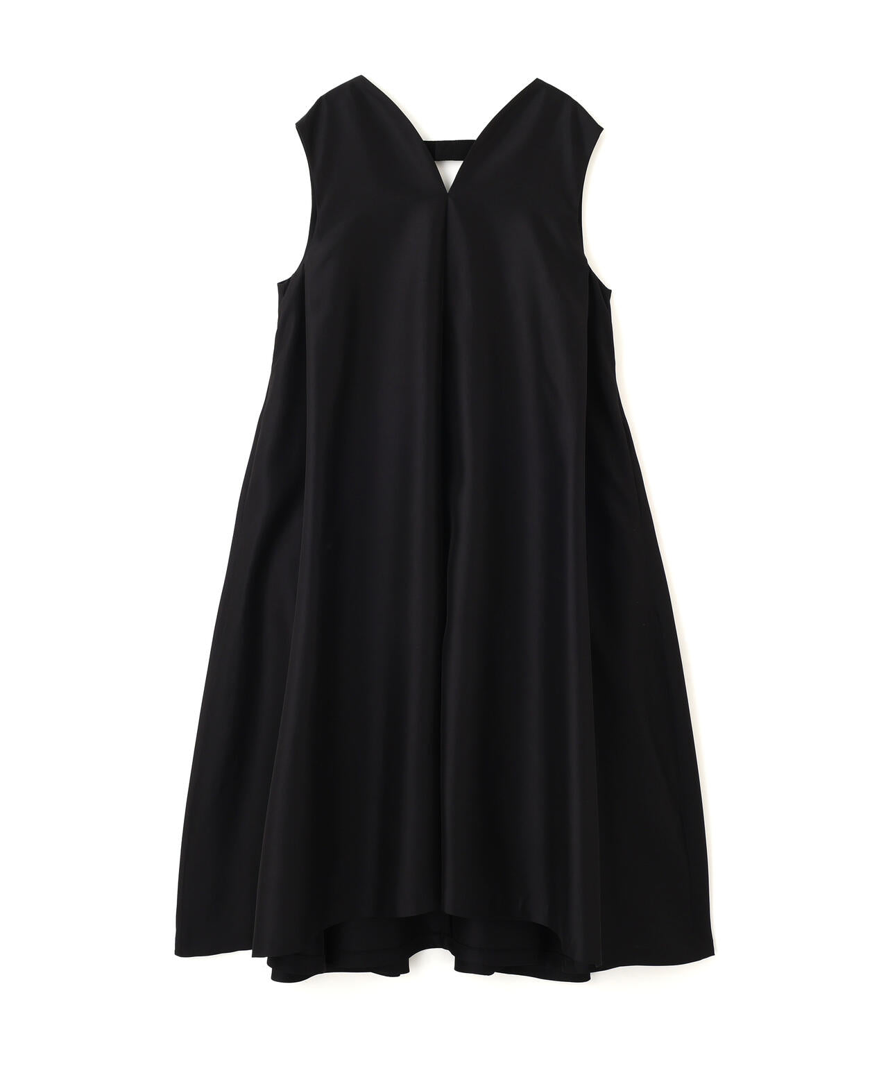 ＜BLACK LABEL＞シルクダブルクロスノースリーブワンピース