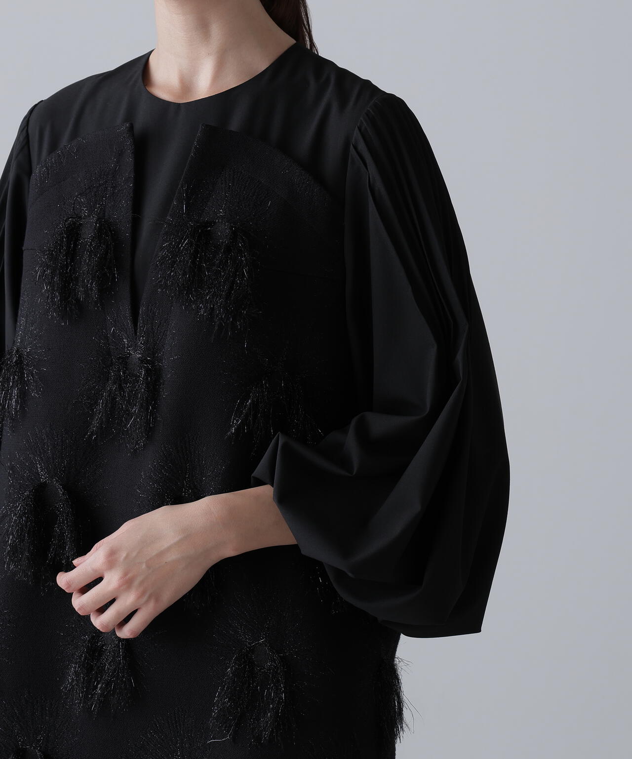＜BLACK LABEL＞ＭＡＬＨＩＡウィーピングジャガードワンピース