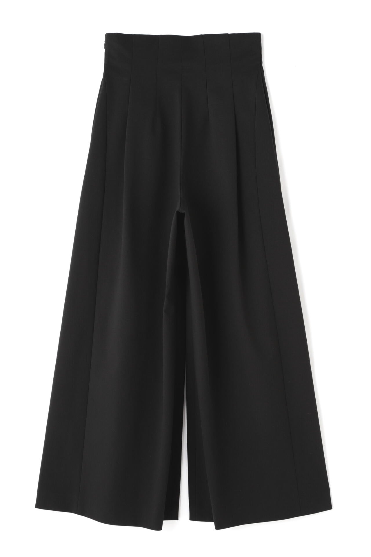 ハイストレッチポンチハイウエストワイドパンツ