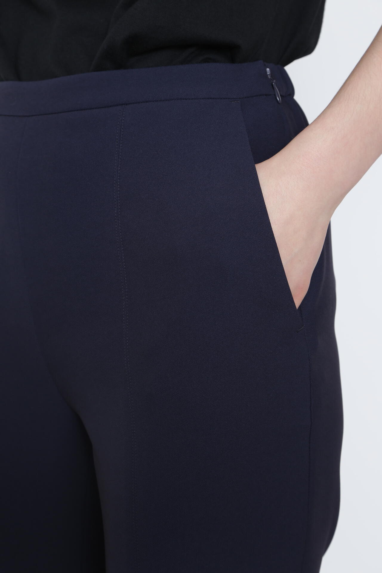 【EC限定】2WAYツイルフロントスリットパンツ（＋10cm丈）