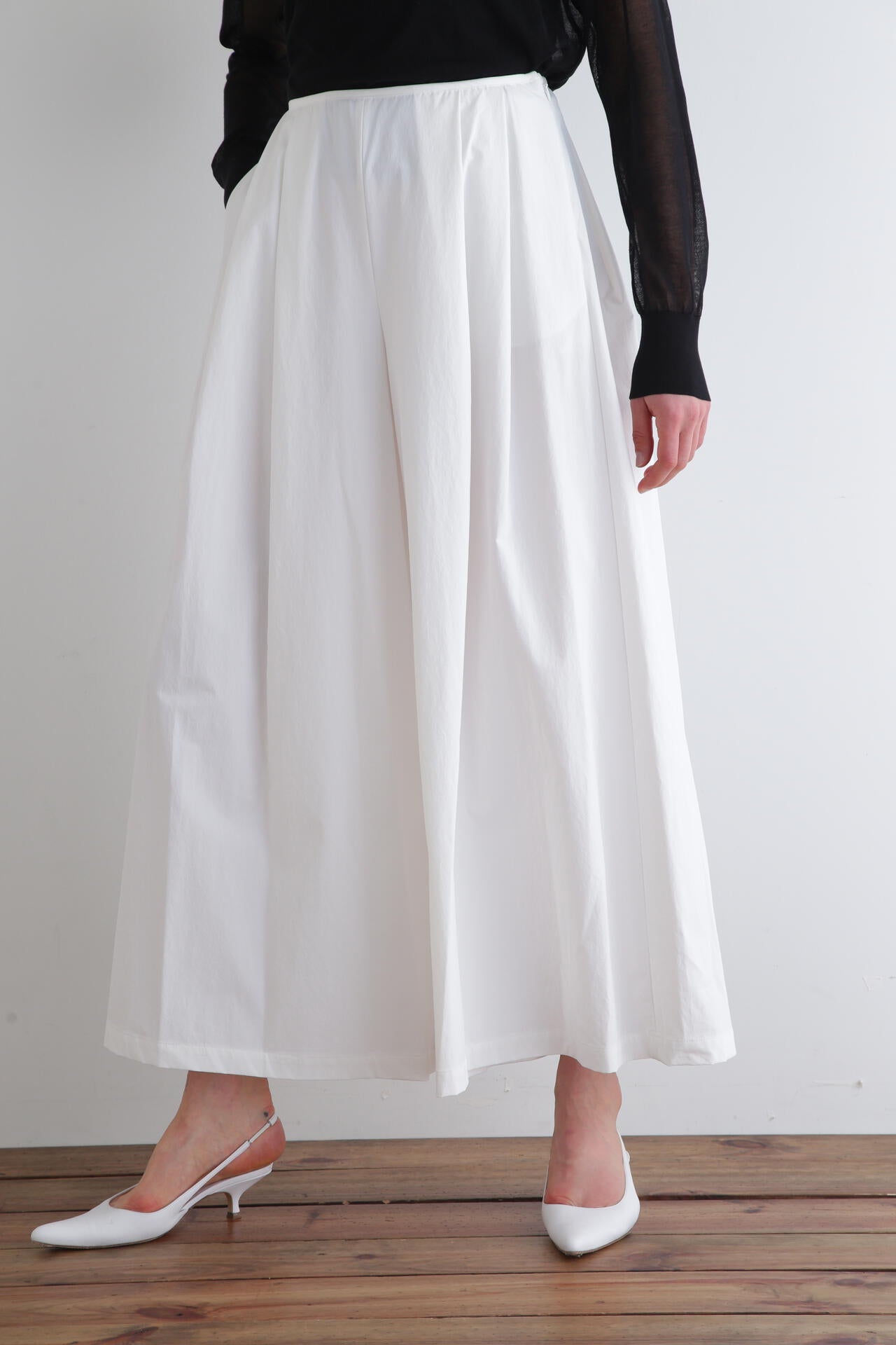 ナイロンストレッチブロードパンツ