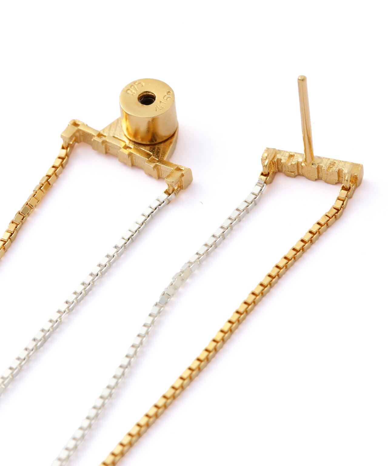 【MAGGOOSH / マグーシュ】CURRENTS CROSS EARRINGS