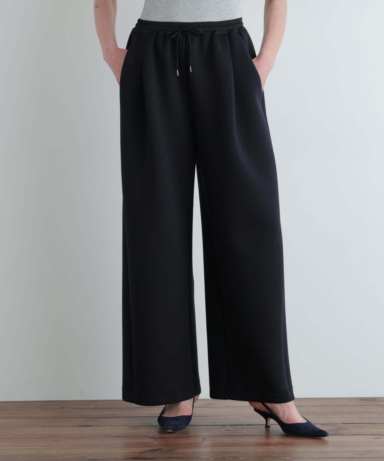 ダンボールワイドシルエットパンツ