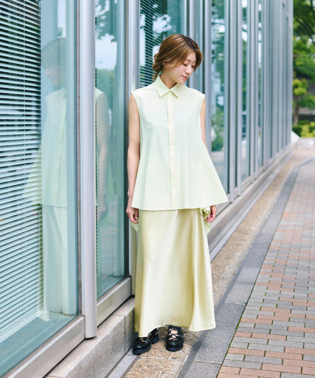 162cm 着用サイズ：F
