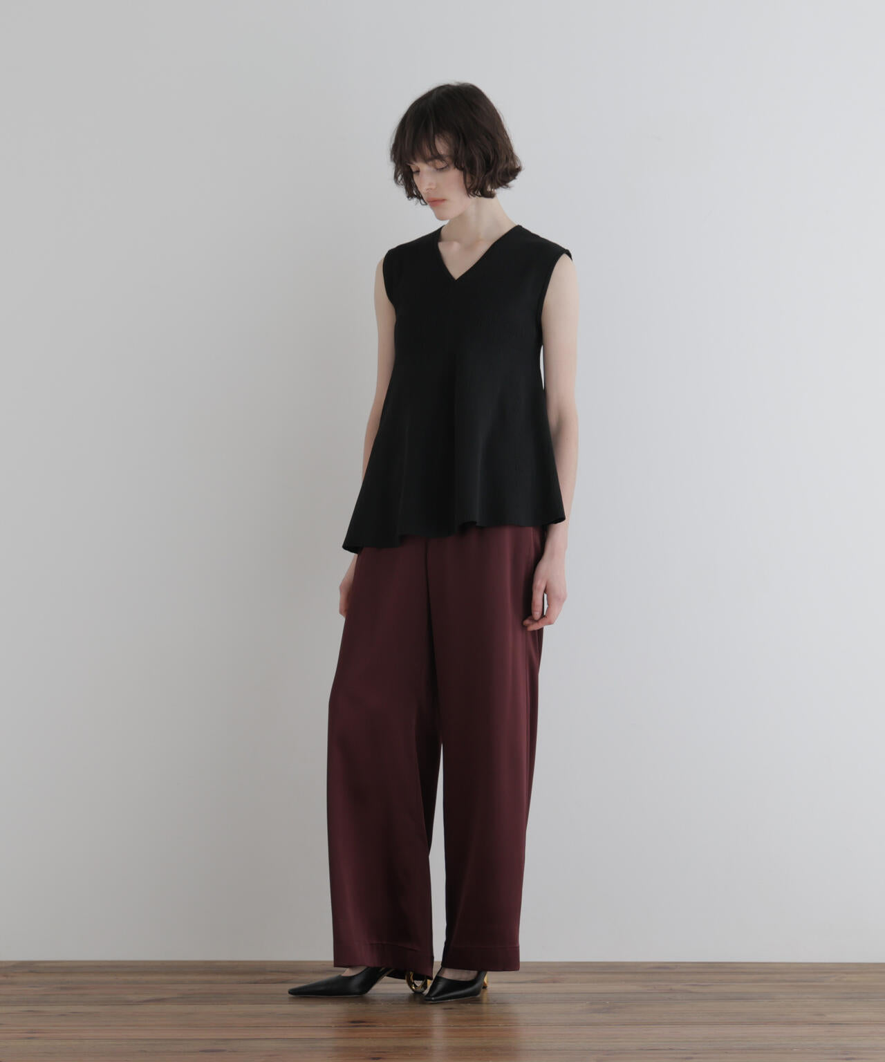 身長177ｃｍ　Ｂ８１　Ｗ５９　Ｈ８９ 着用サイズ：1