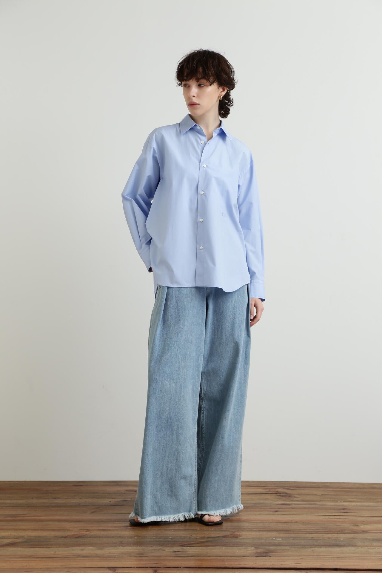 High Waist Wide Denim