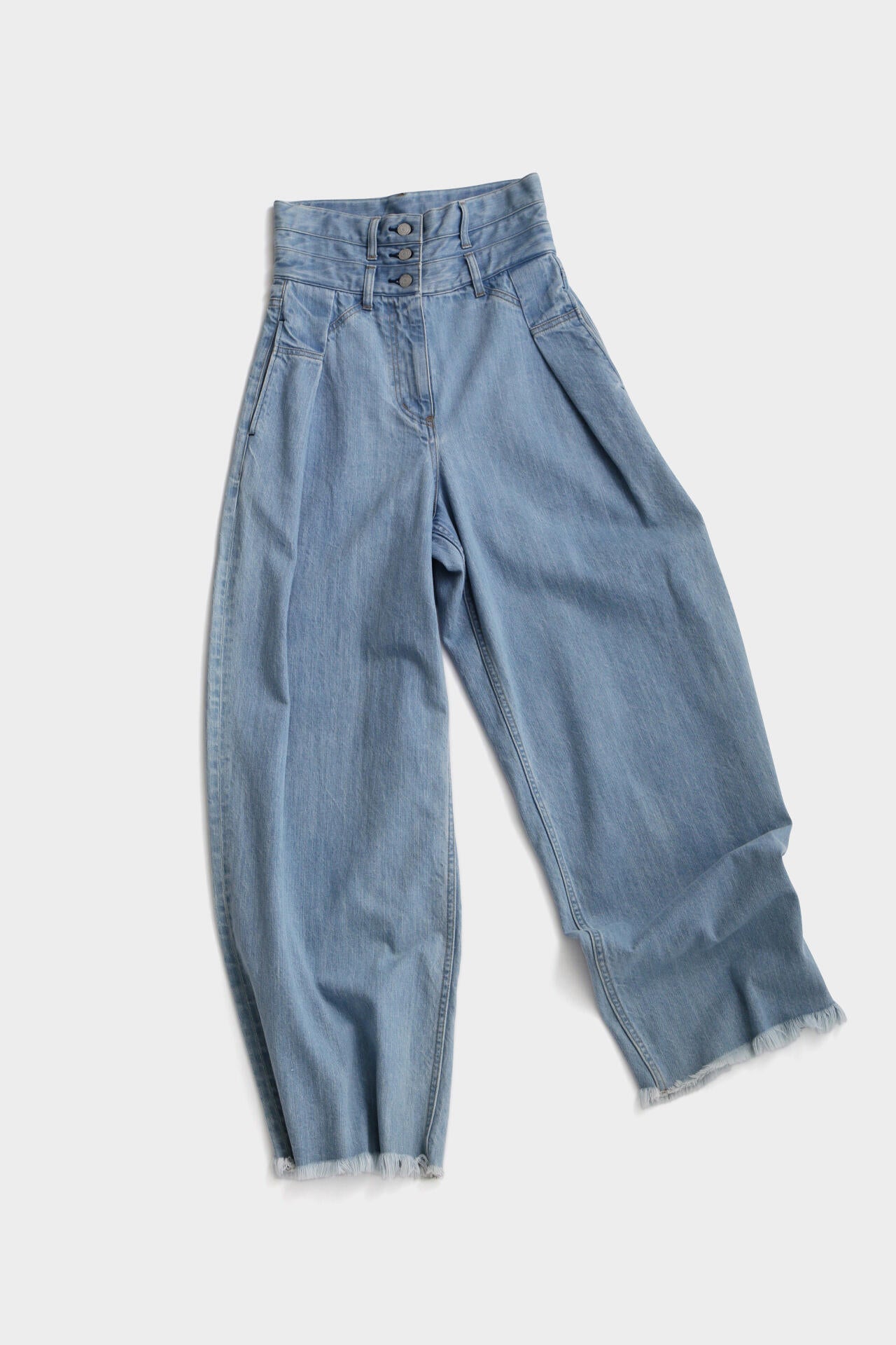 High Waist Wide Denim