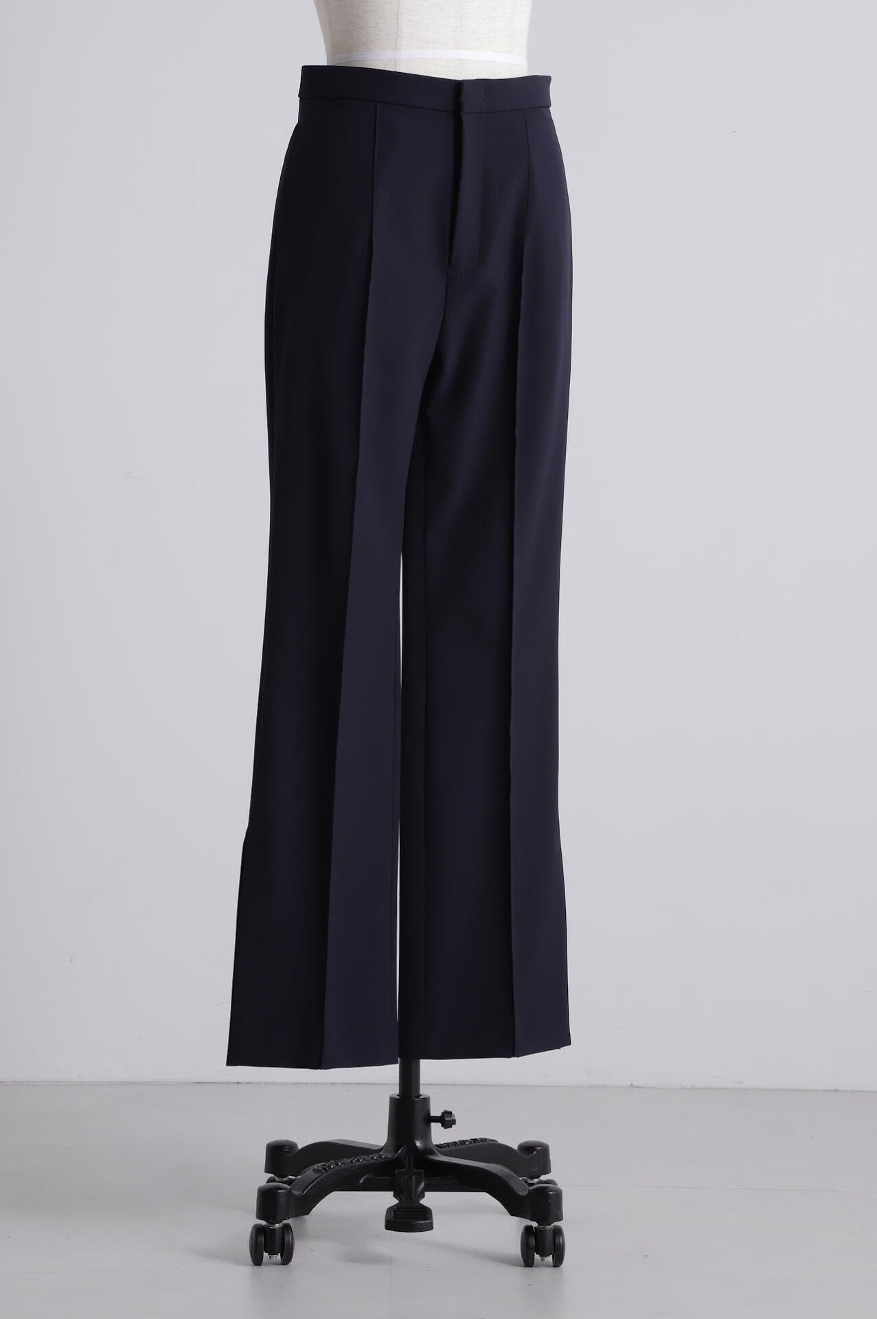 Side Slit Stretch Flare Pants