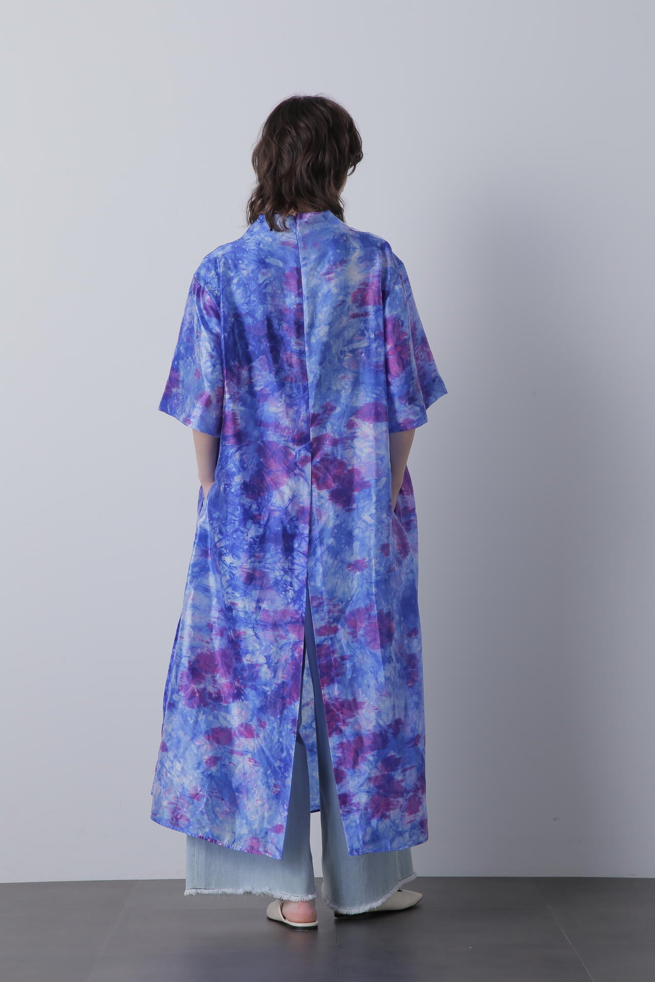 Gradation Dyed Organdy Dress