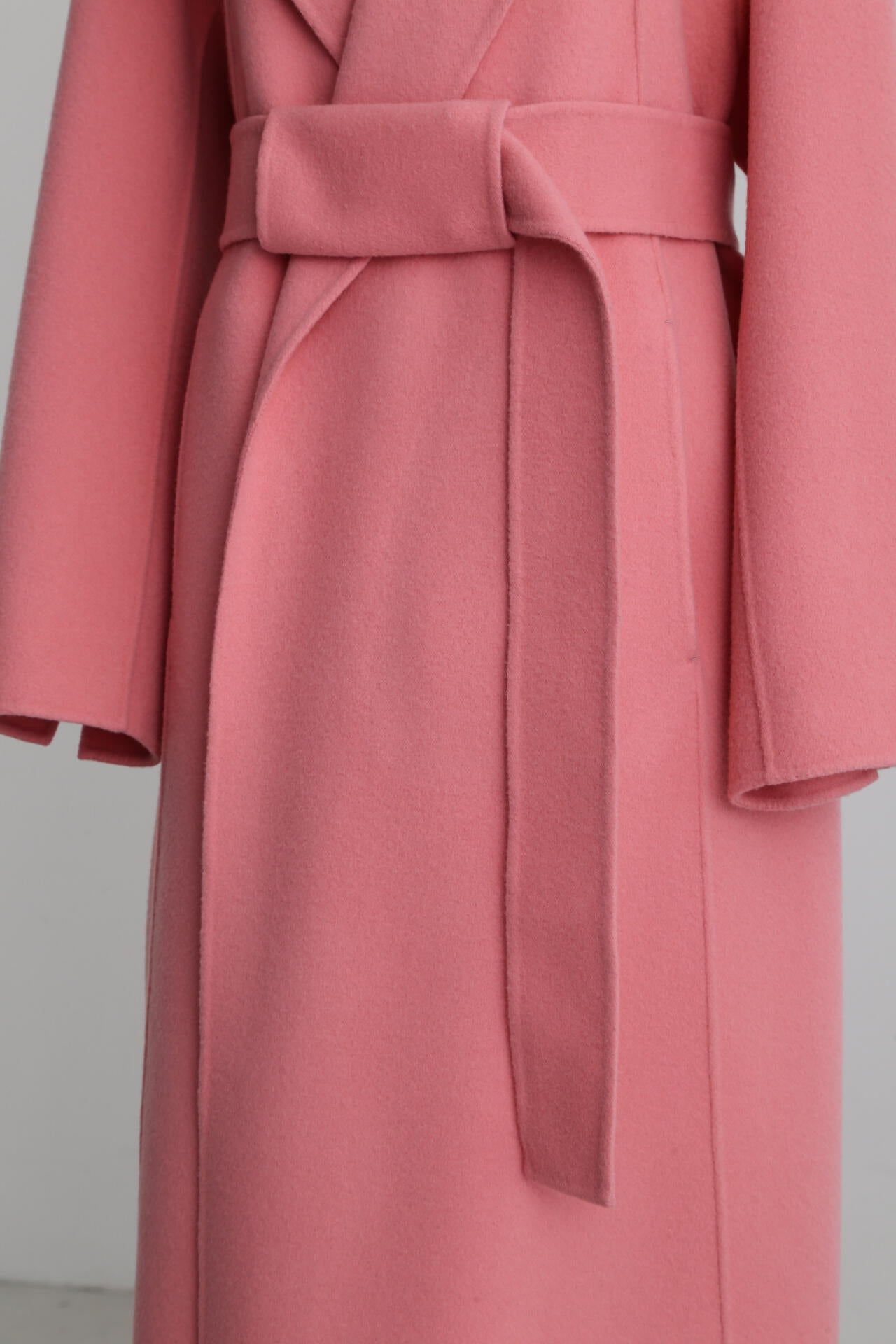 Belted Panel Line Coat