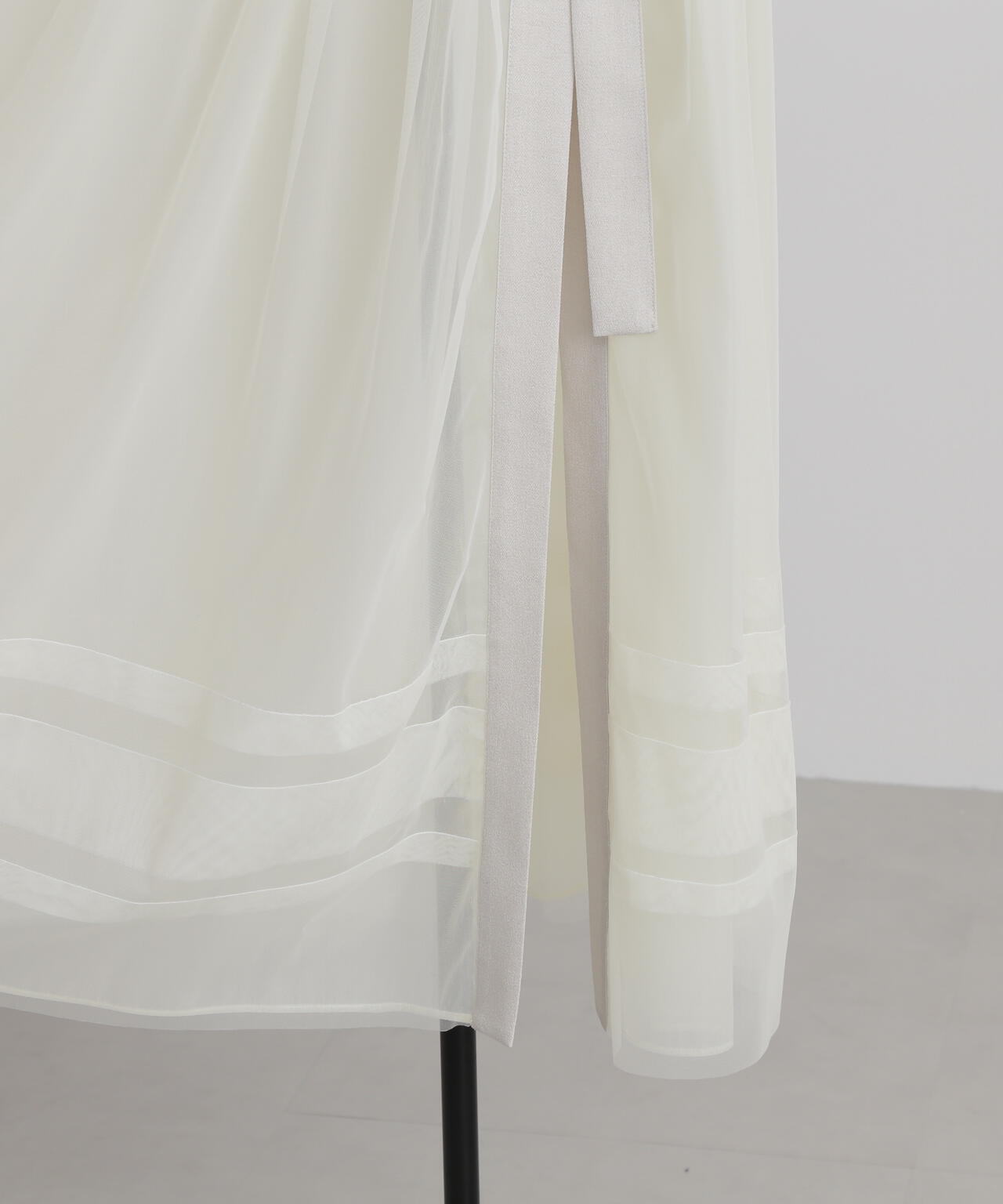【TV着用】【GISELe 6月号掲載商品】Tulle/Organdy Layered Skirt