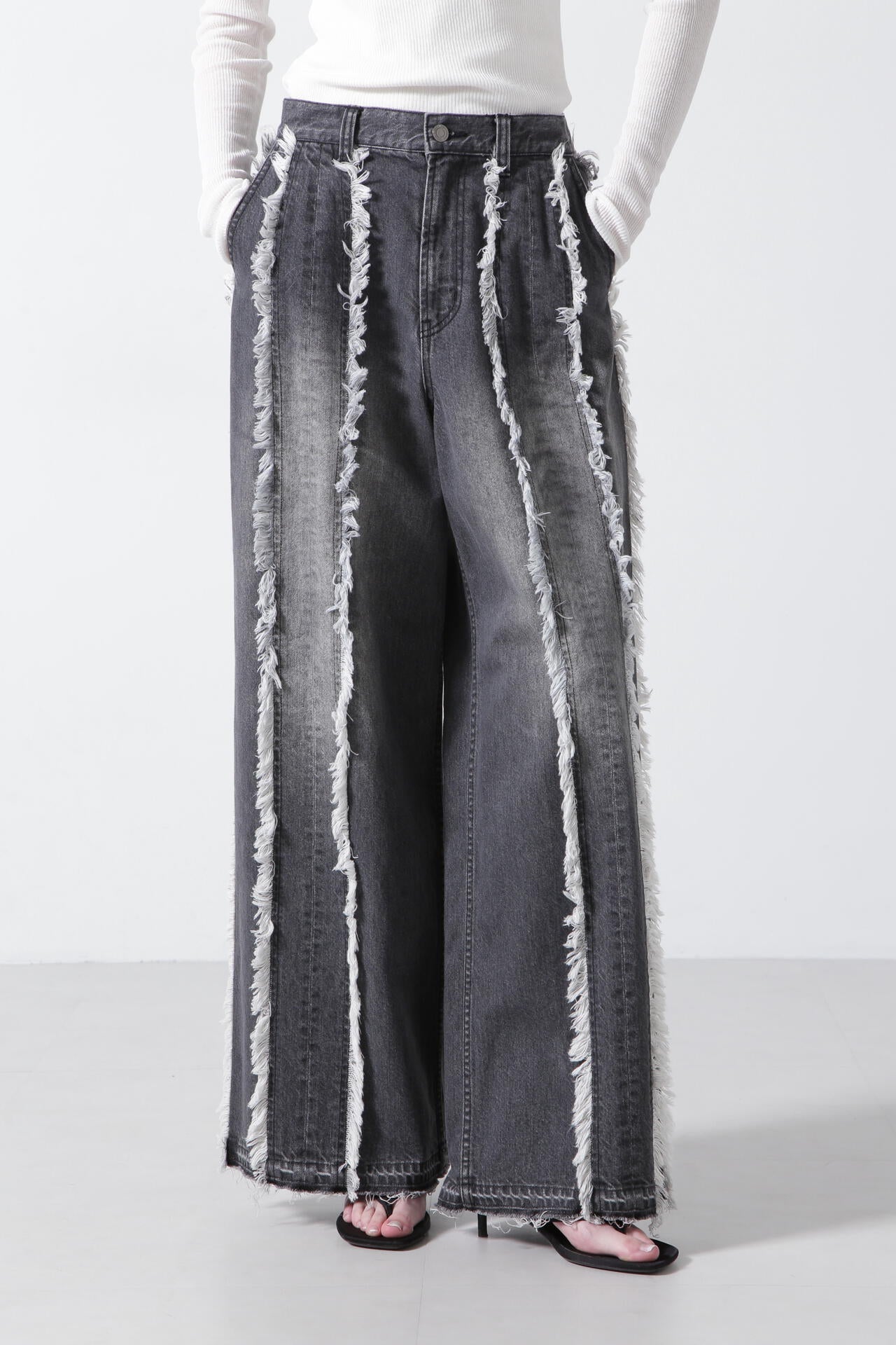 【TV着用】Fringe Combination Denim