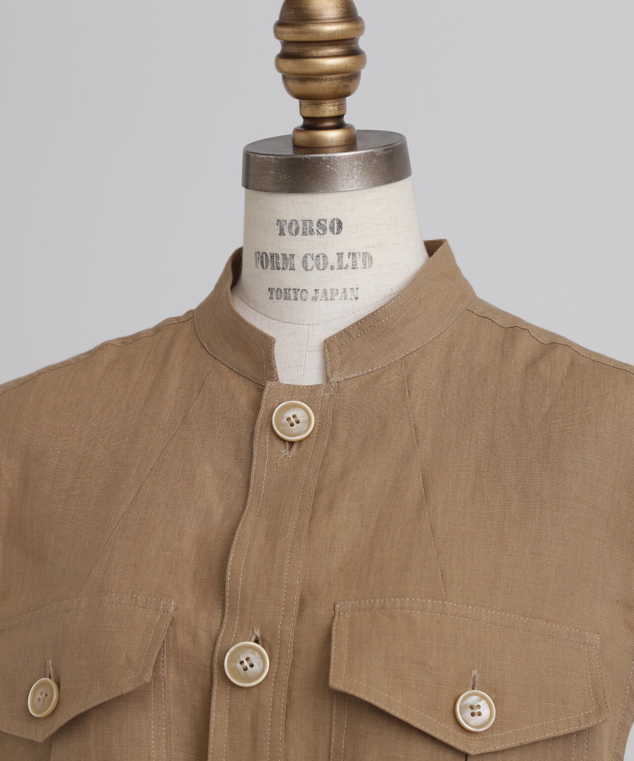 【GISELe 8月号掲載商品】Belted Sleeveless Jacket