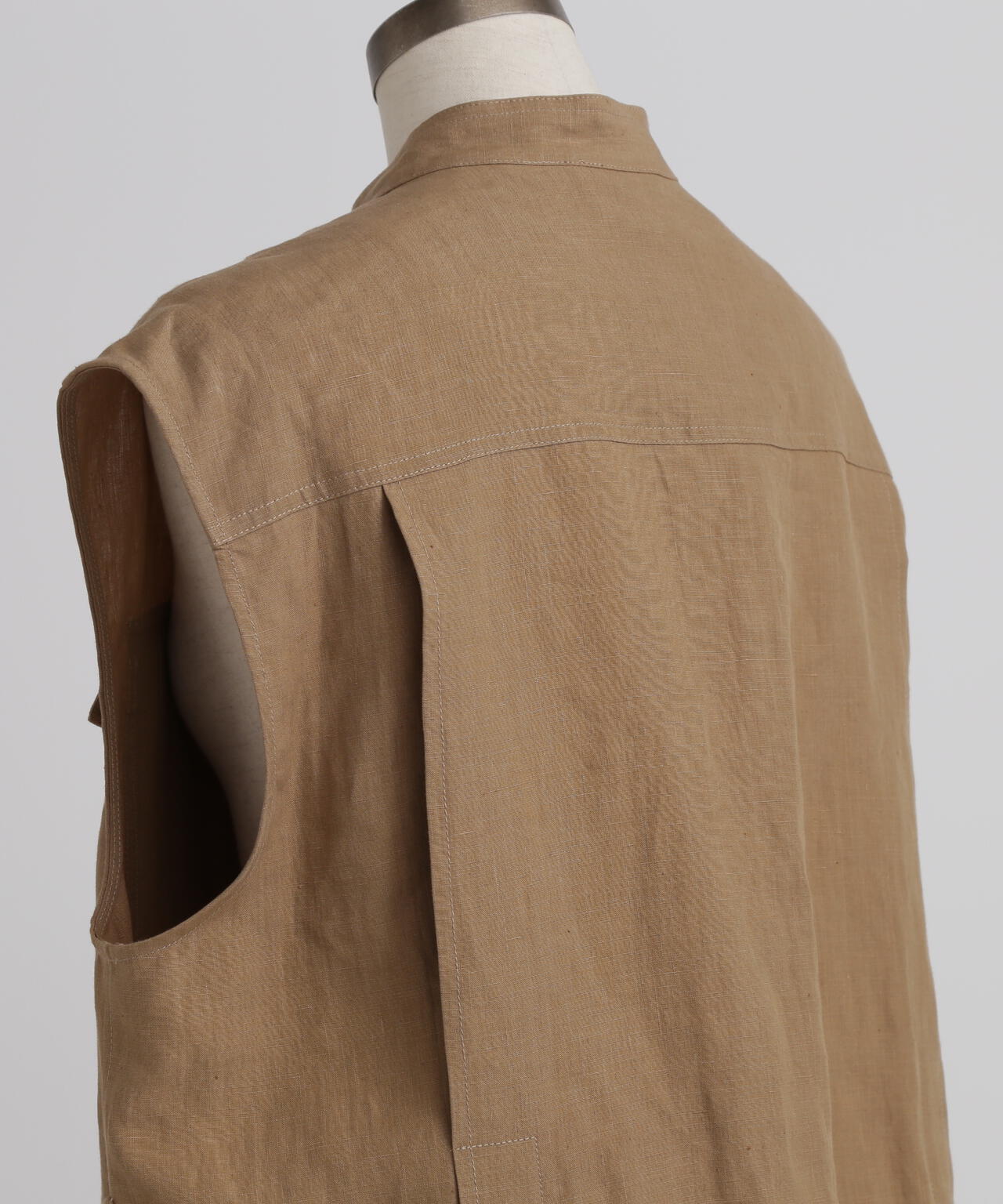 【GISELe 8月号掲載商品】Belted Sleeveless Jacket