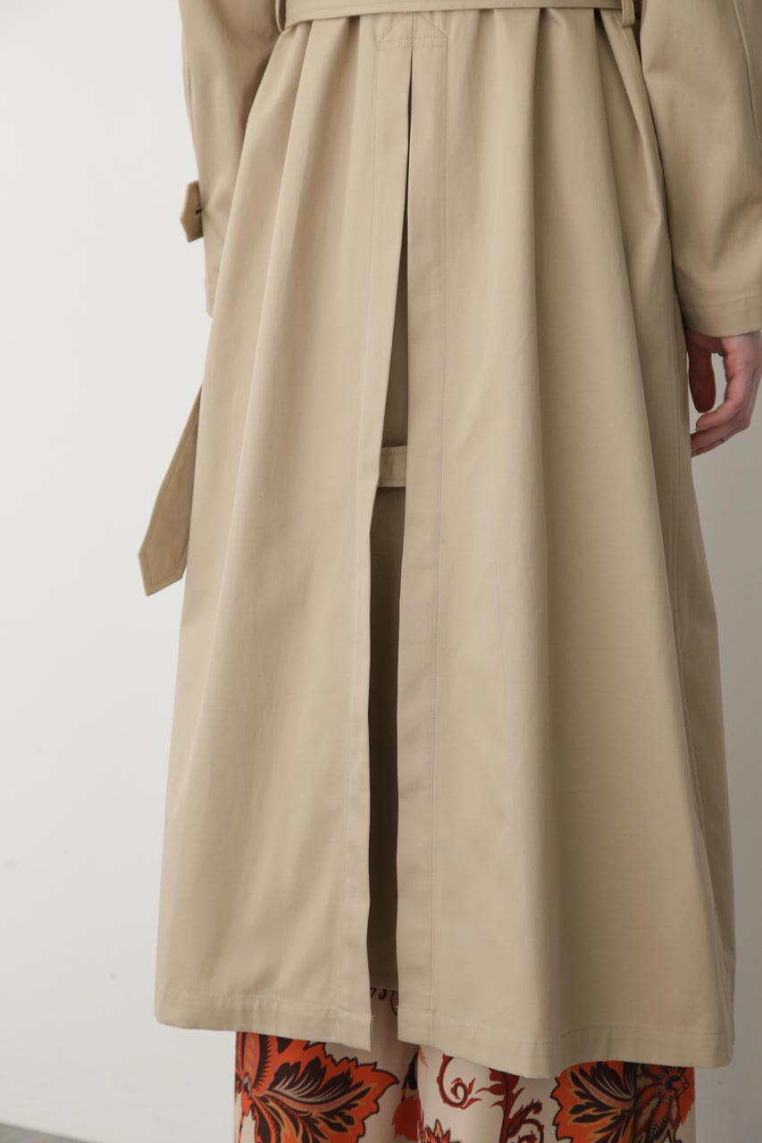 No Collar Trench Coat