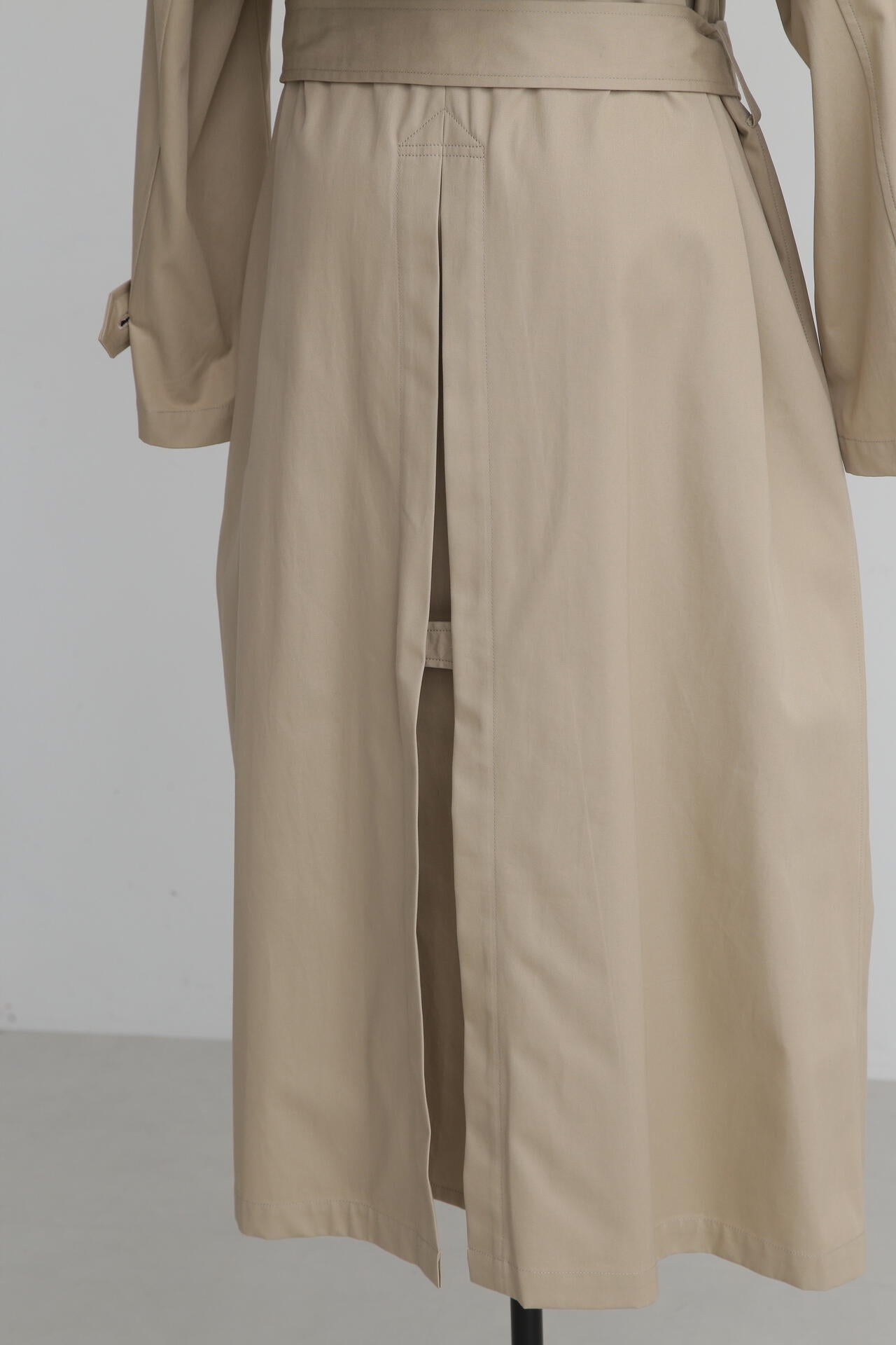 No Collar Trench Coat