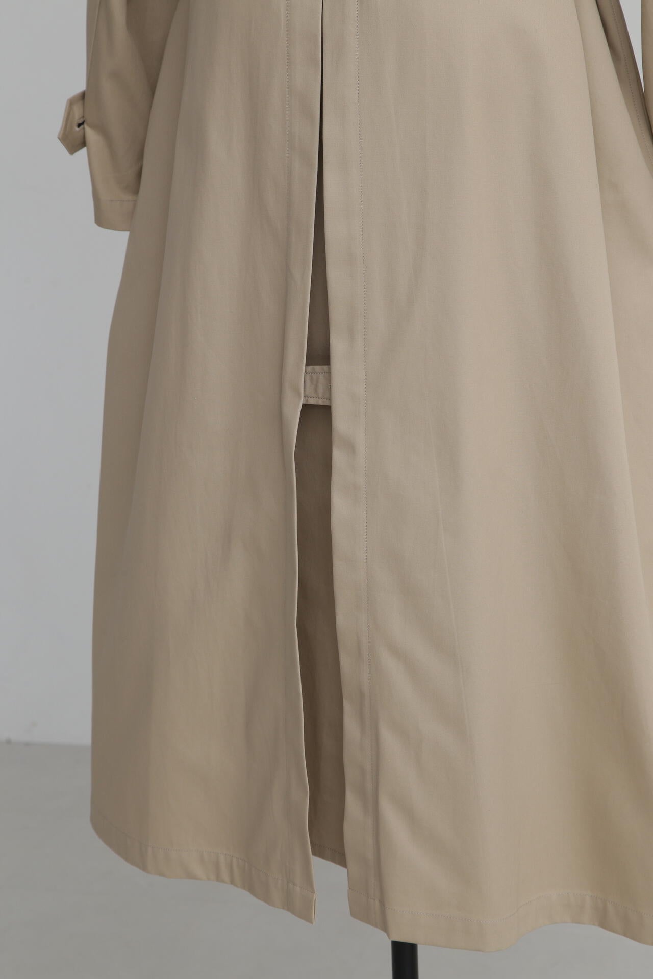 No Collar Trench Coat