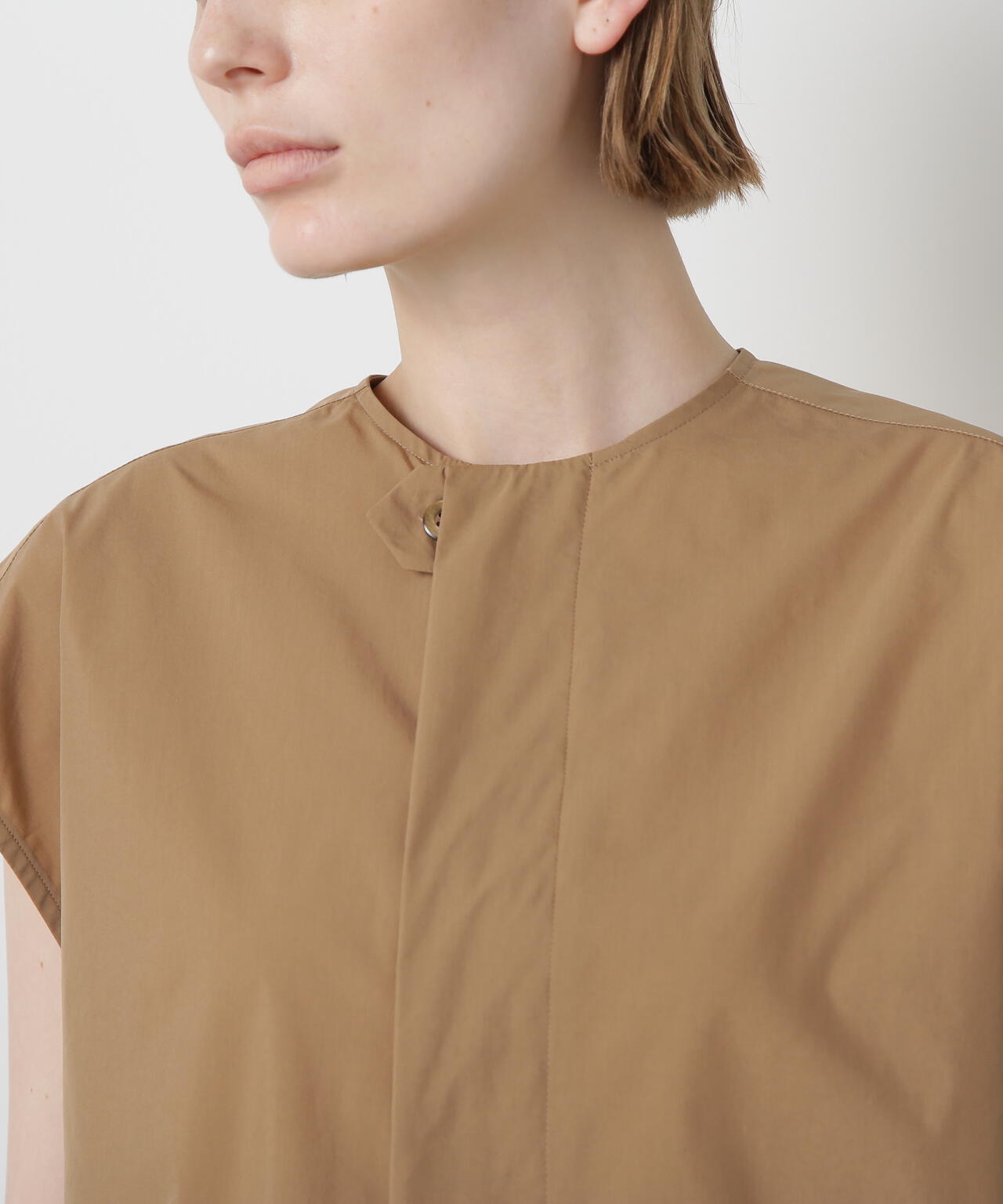 【VERY 9月号掲載商品】Roundneck Gilet Blouse
