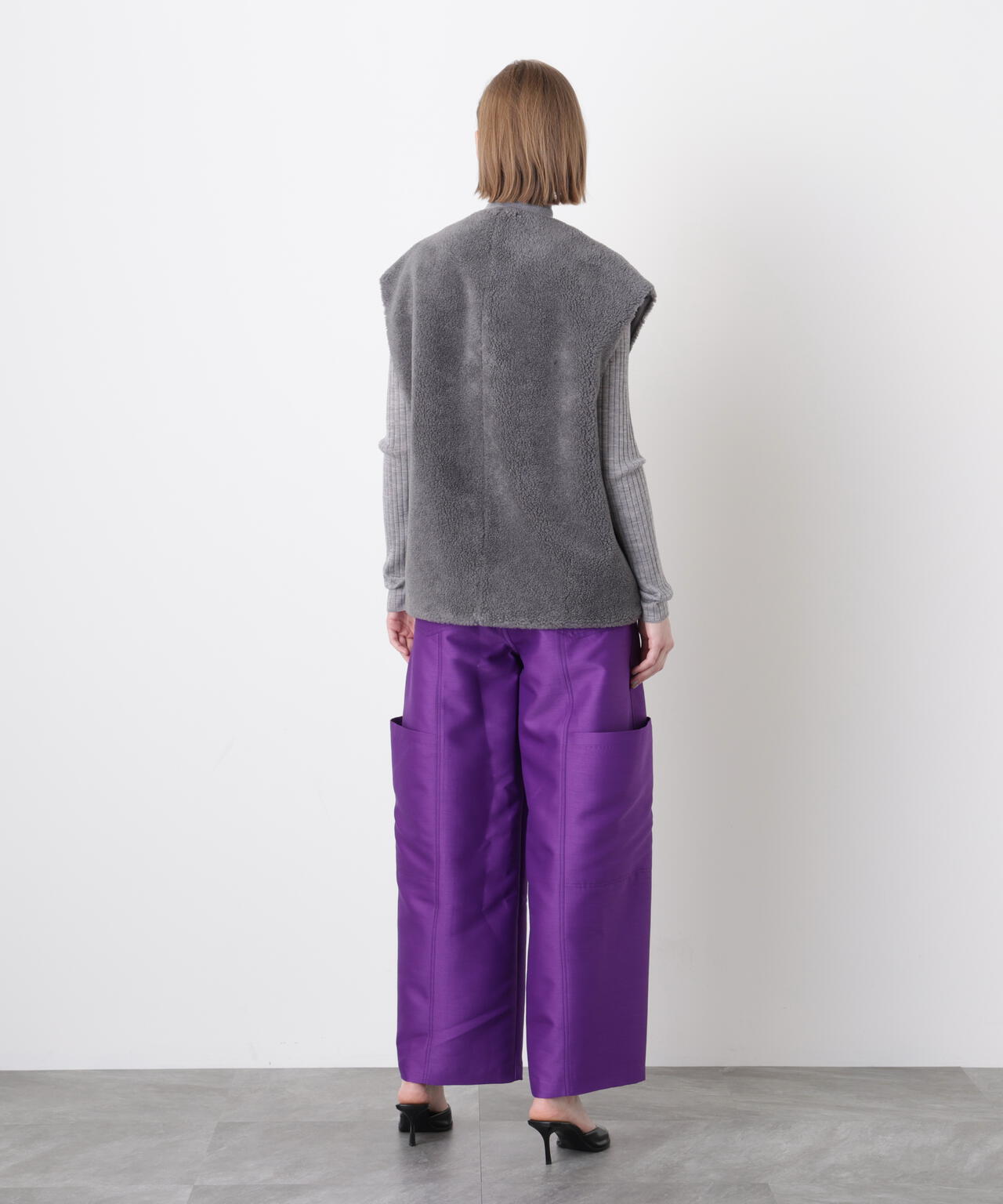 Wool Boa Gilet