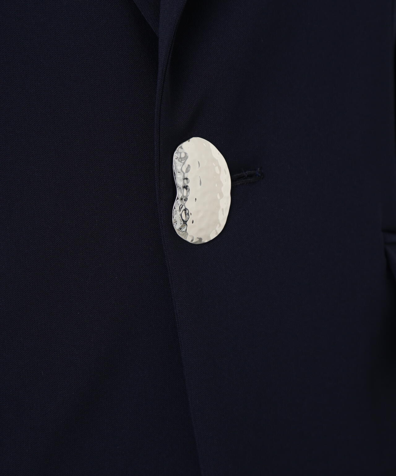 Belted Metal Button Jacket