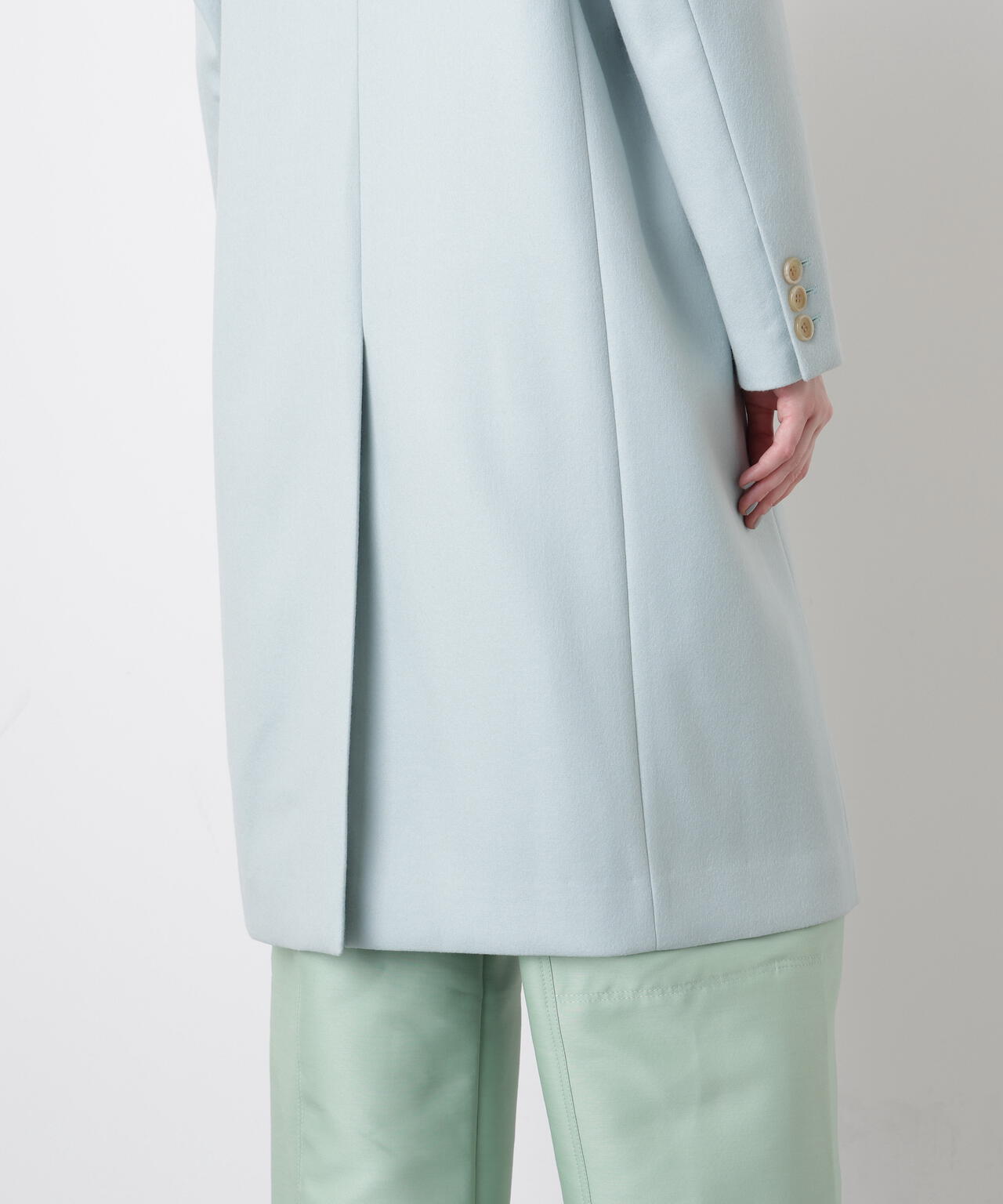 Constructed Sleeve Chester Coat