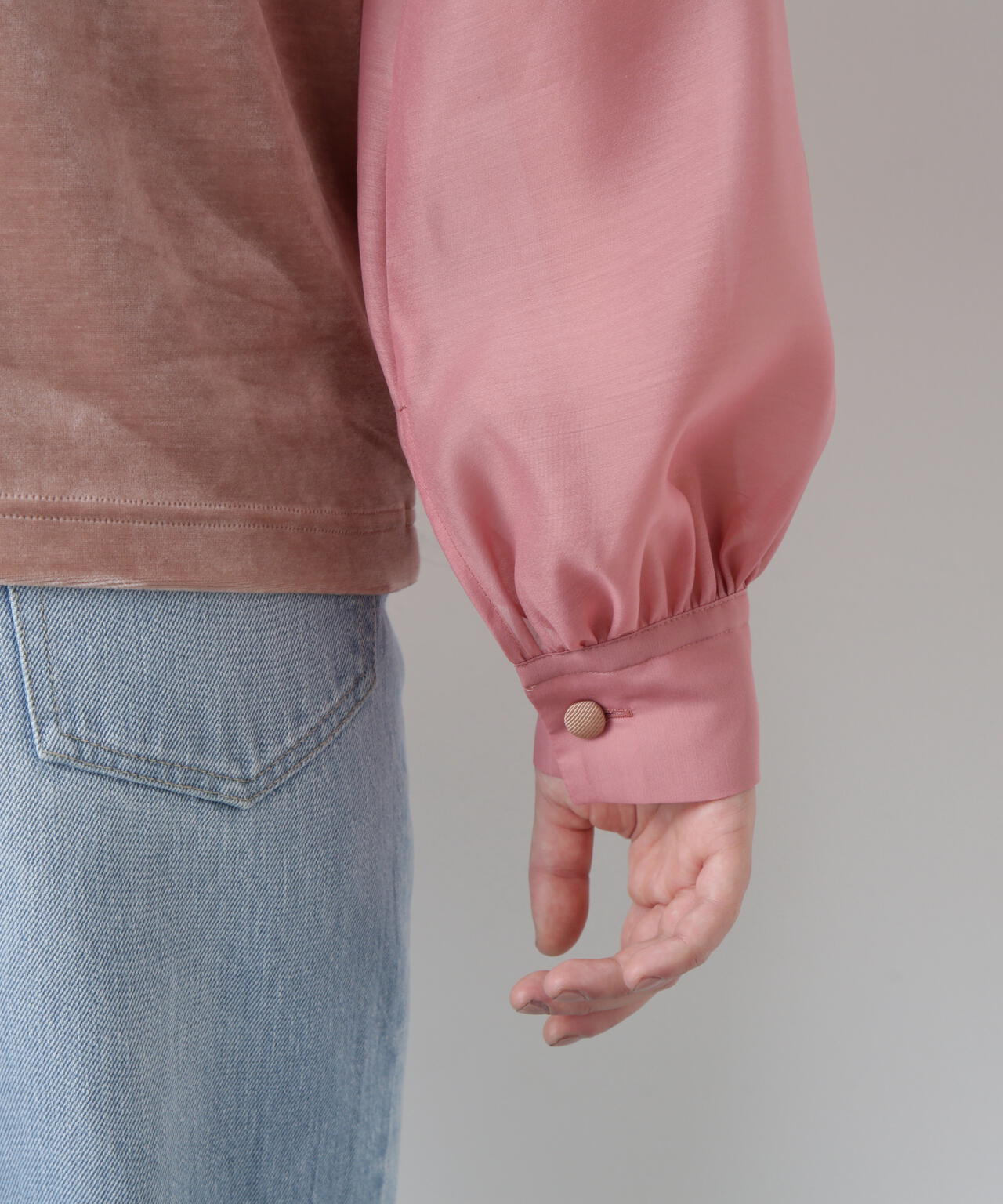 Velour Organdy Pullover