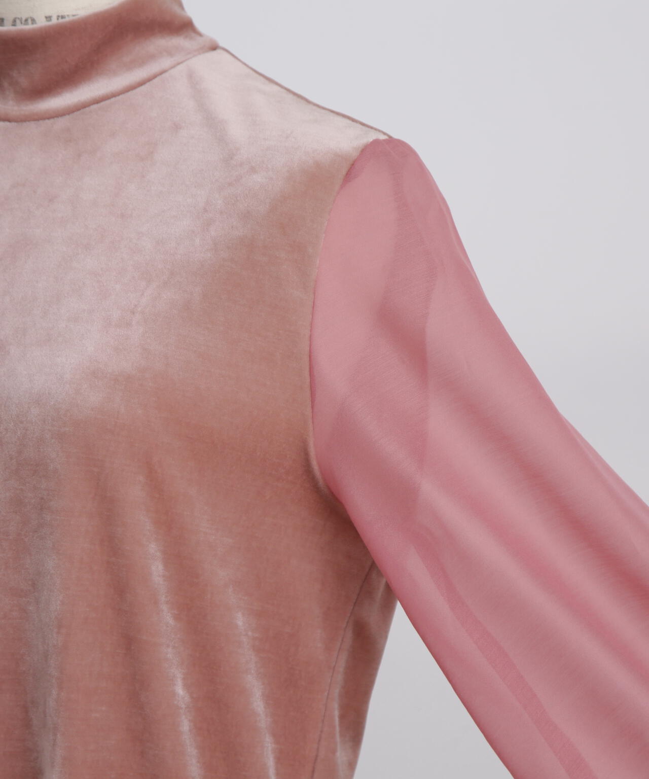 Velour Organdy Pullover