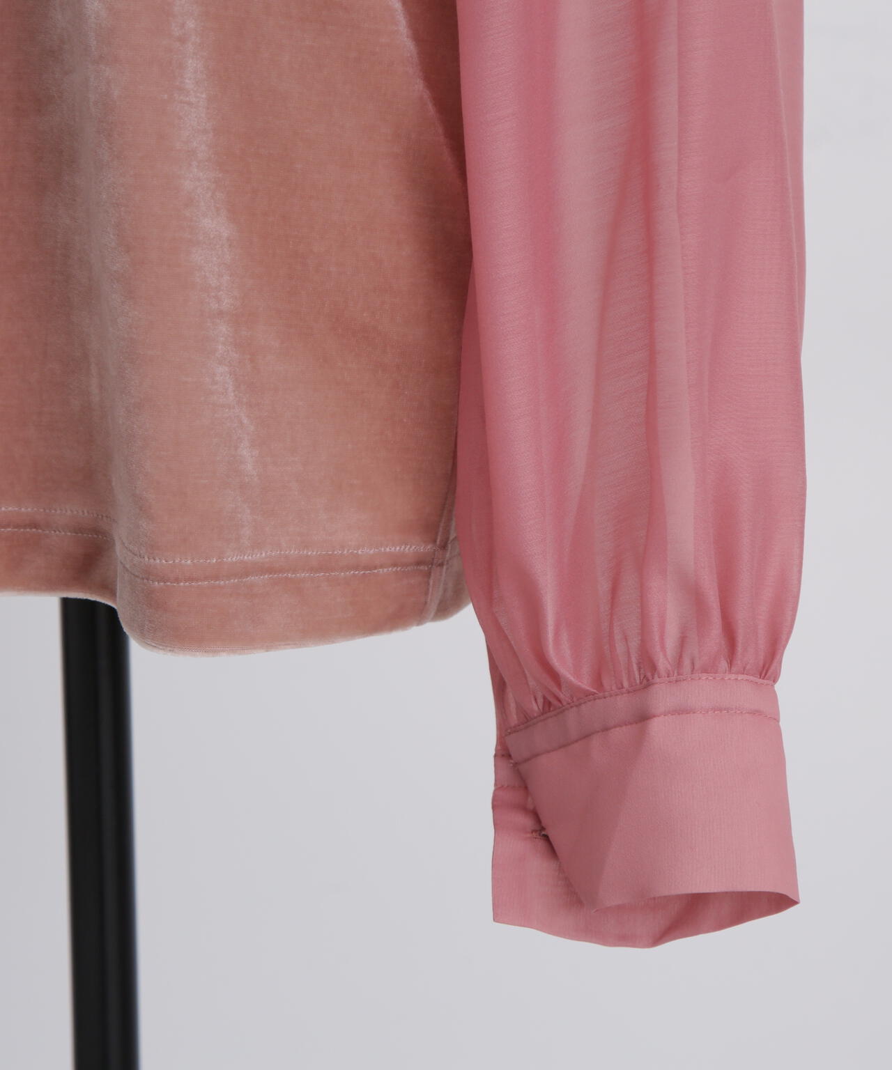 Velour Organdy Pullover
