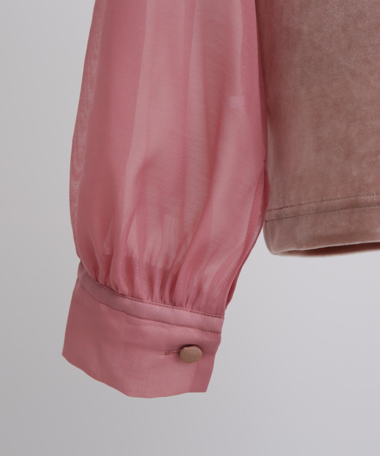 Velour Organdy Pullover
