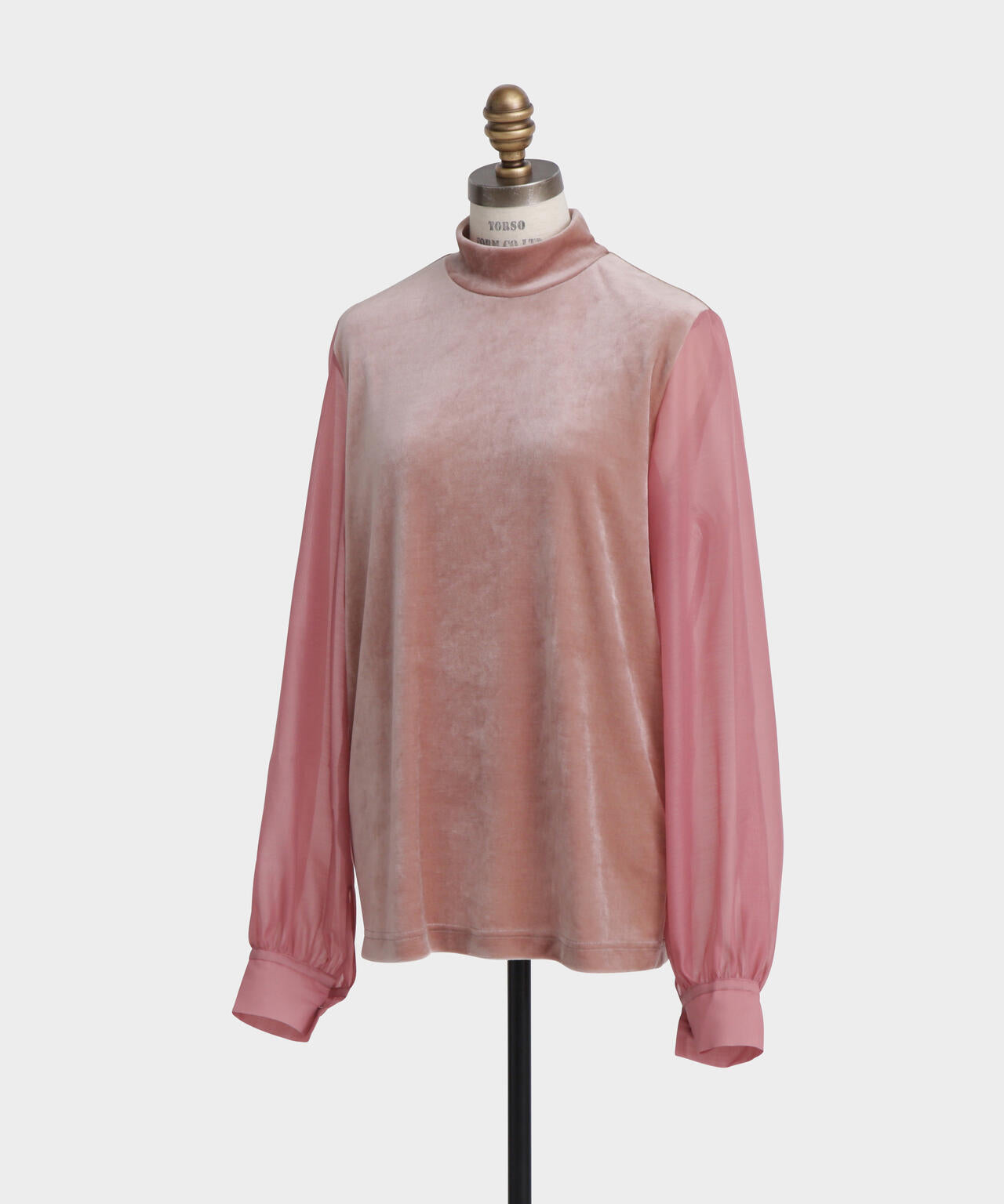 Velour Organdy Pullover