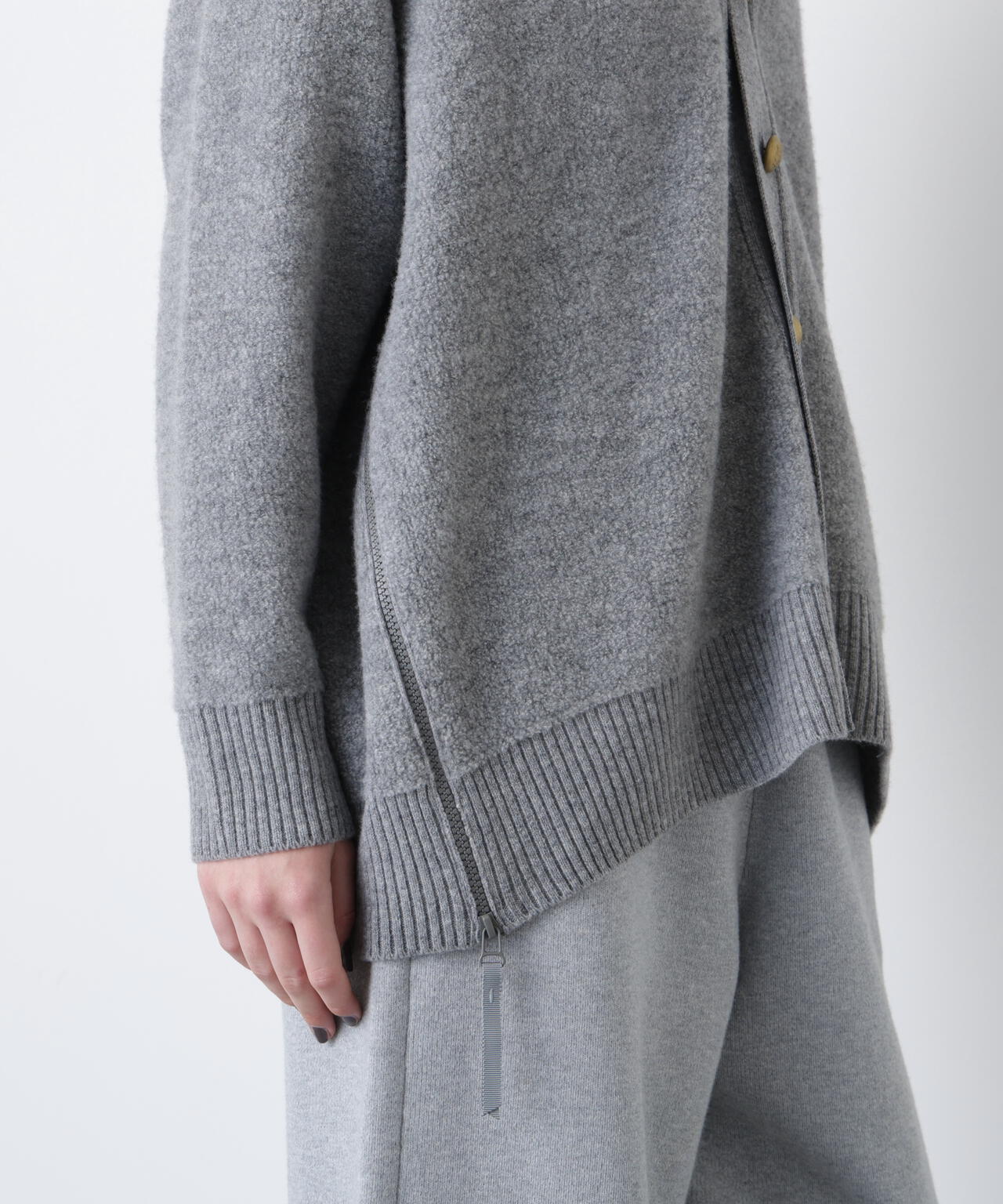 Pile Knit Cardigan