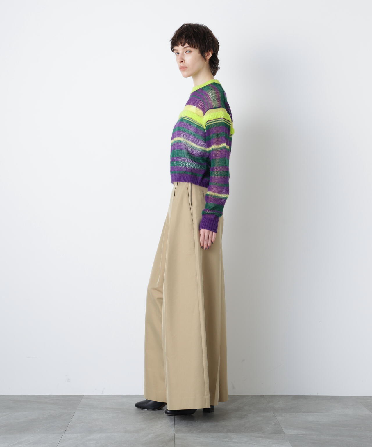 Sheer Mohair Pullover