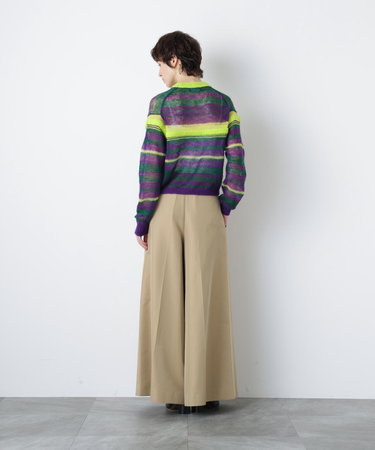 Sheer Mohair Pullover