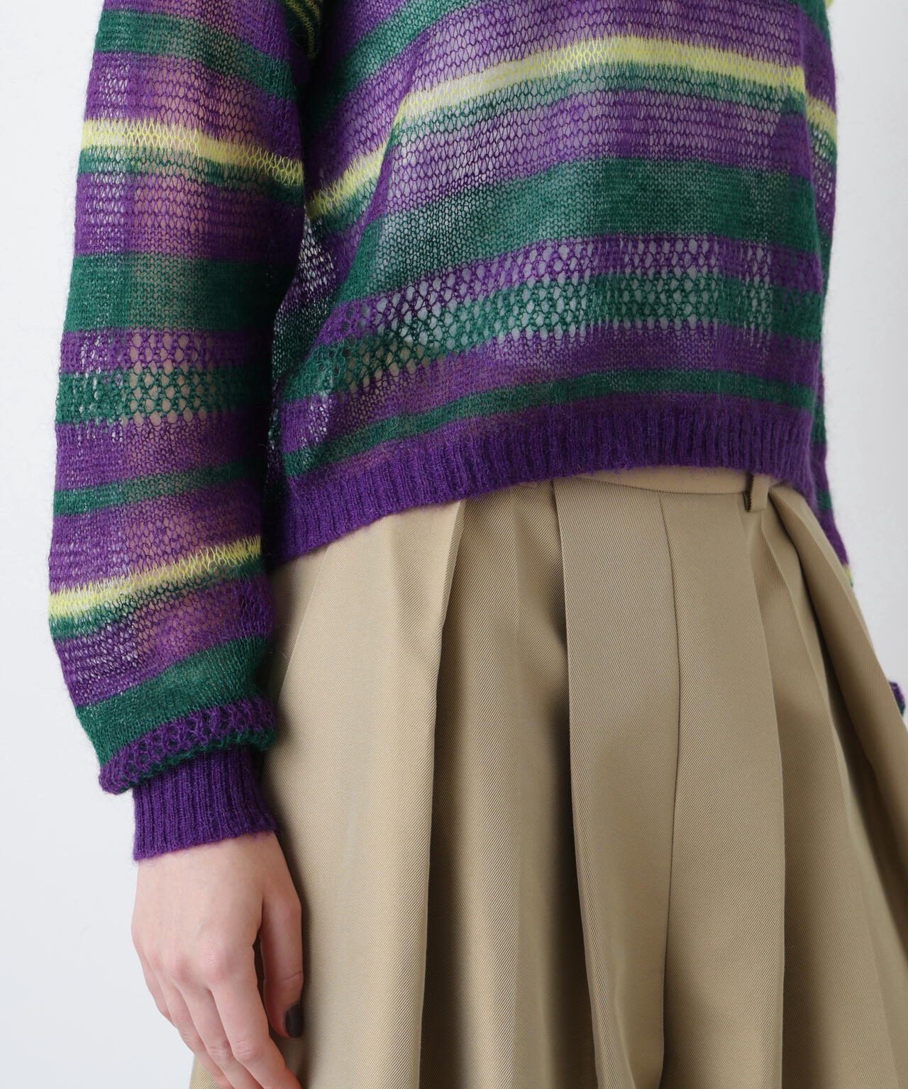 Sheer Mohair Pullover
