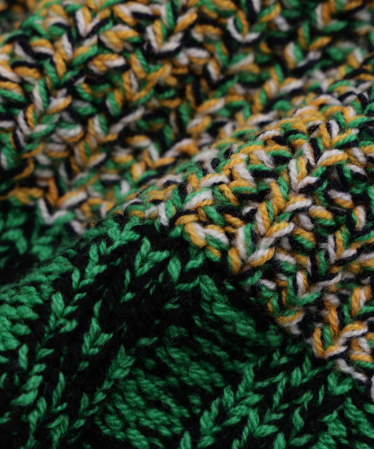 Mixed Color Yarn Pullover