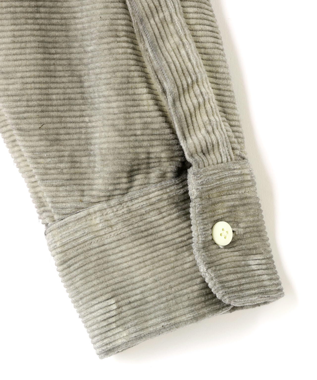 quitan / COTTON LINEN CORDUROY WIDE REGULAR COLLAR SHIRT SUIBOKU