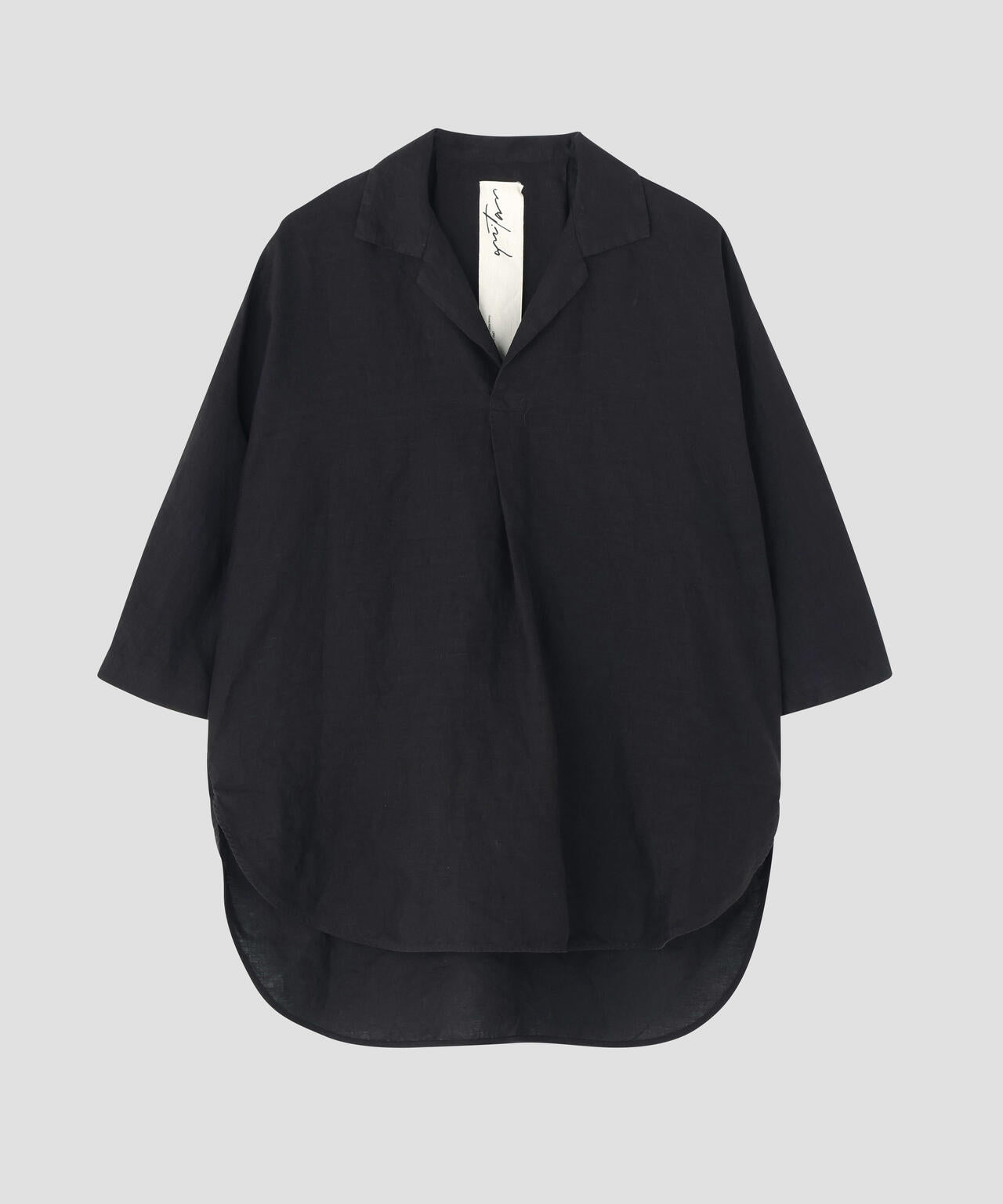 [別注]quitan / LINEN CANVAS MARINIÈRE BLOUSE
