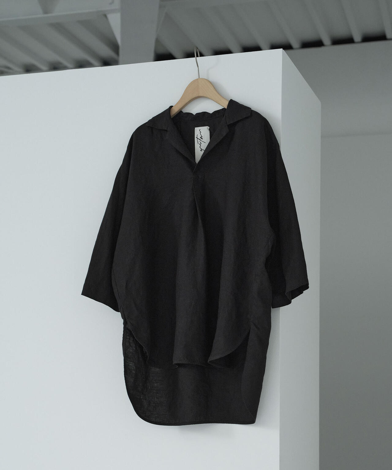 [別注]quitan / LINEN CANVAS MARINIÈRE BLOUSE