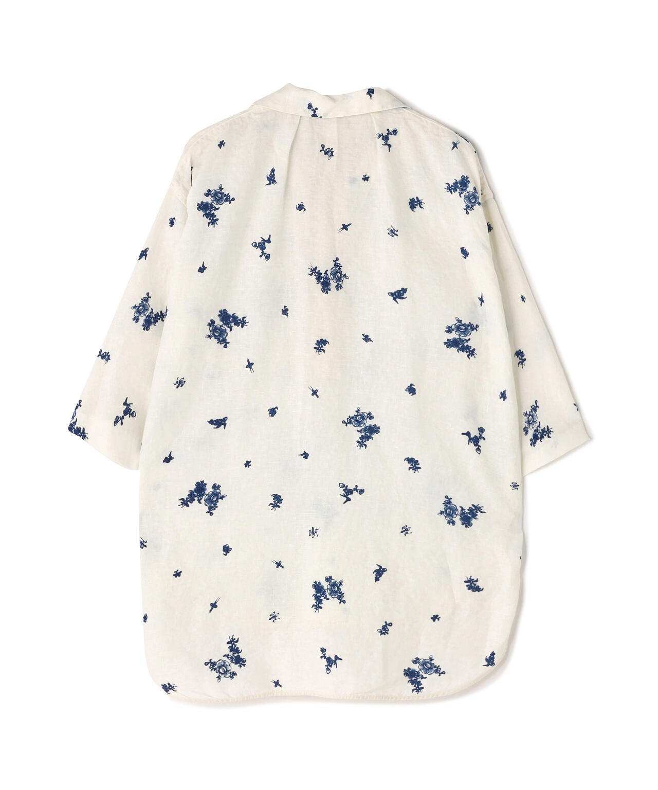 [別注]quitan / LINEN CANVAS MARINIÈRE BLOUSE
