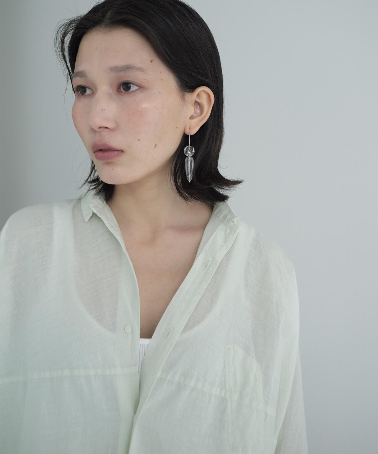 [別注]quitan / COTTON KHADI AODAI LONG SHIRTS