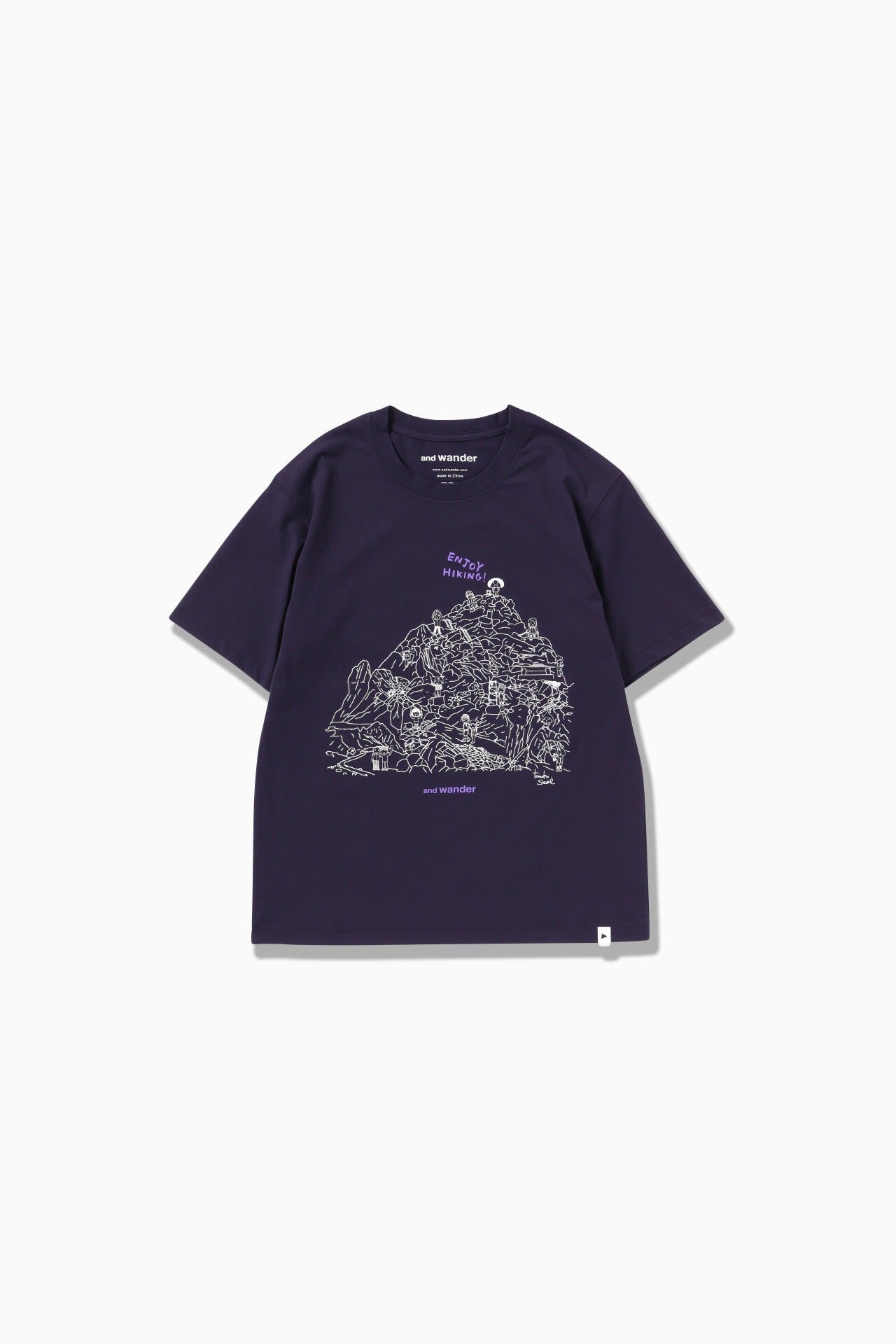 槍ヶ岳コラボＴ（山頂柄）