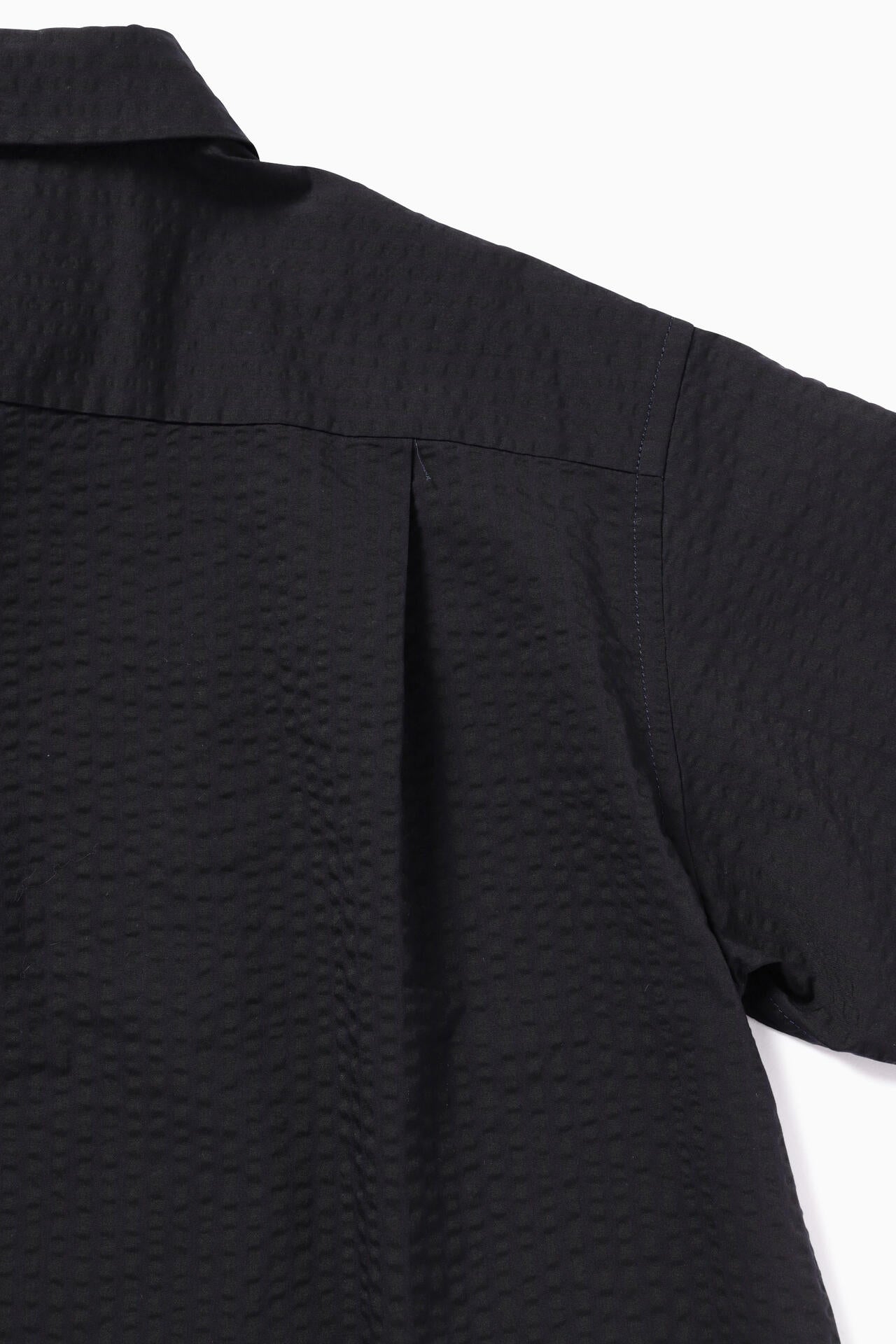Dry soft seersucker SS shirt