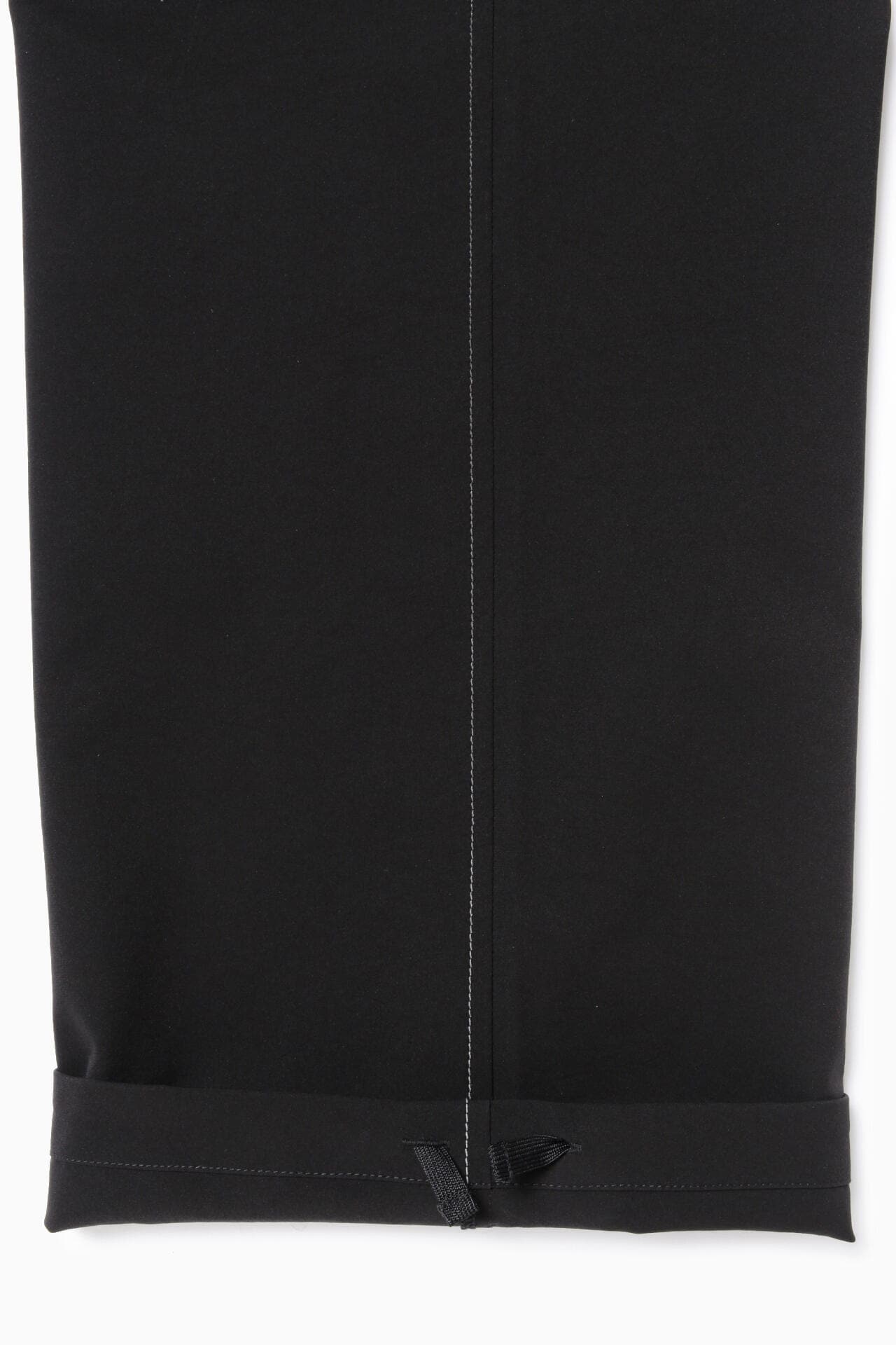 plain wide stretch pants