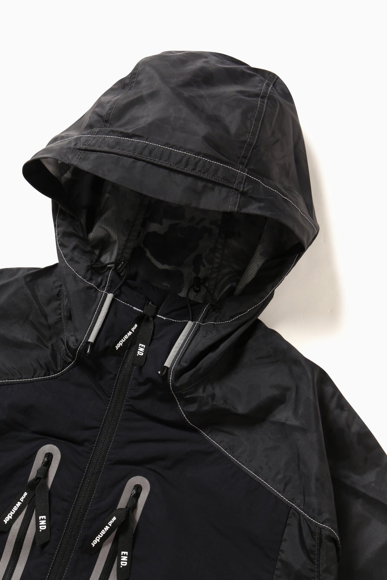 printed nylon jacket