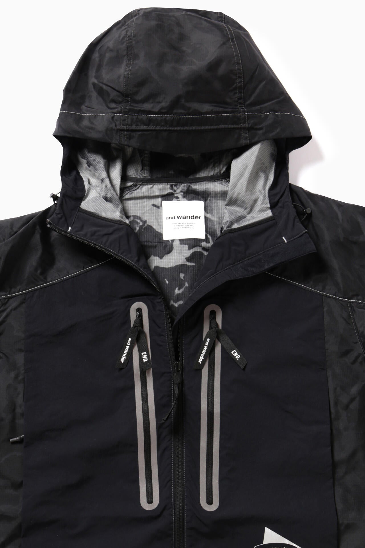printed nylon jacket