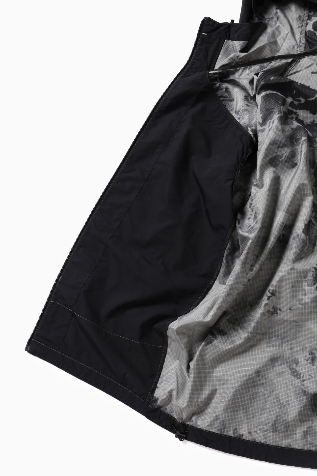 printed nylon jacket