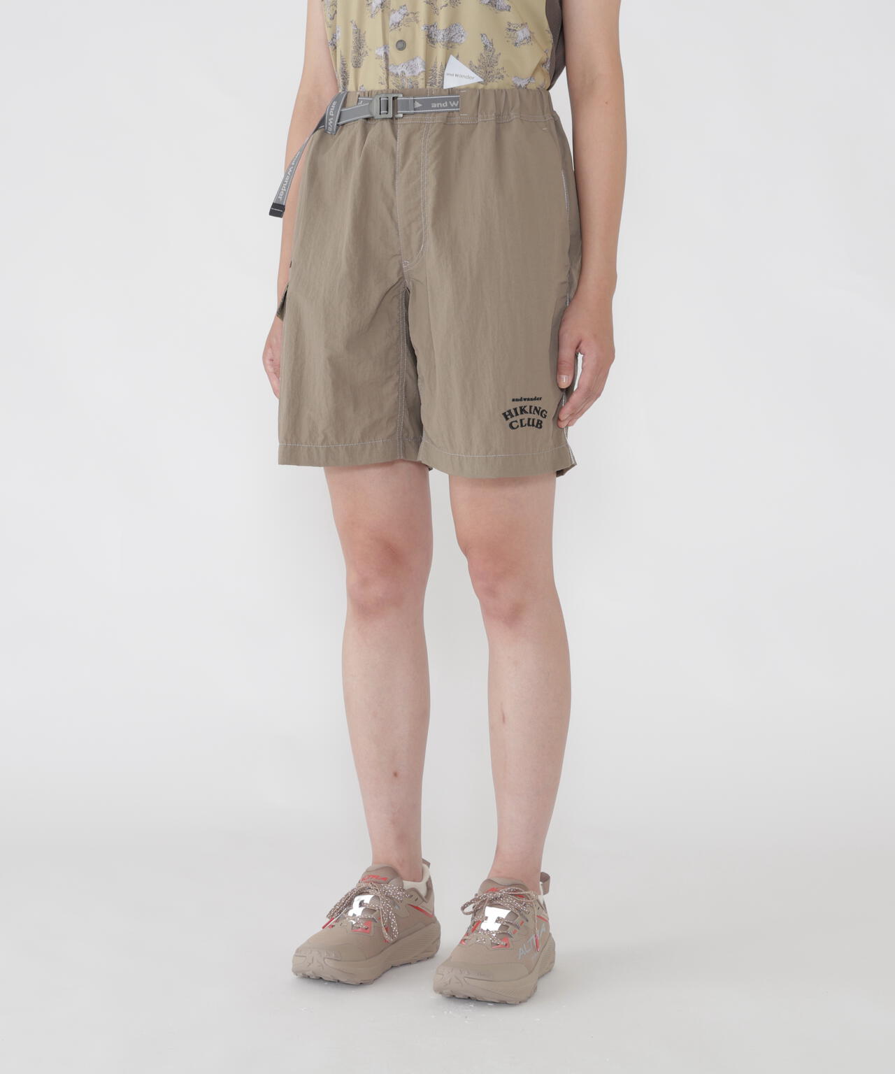 hiking club Ny taffeta hiker short pants