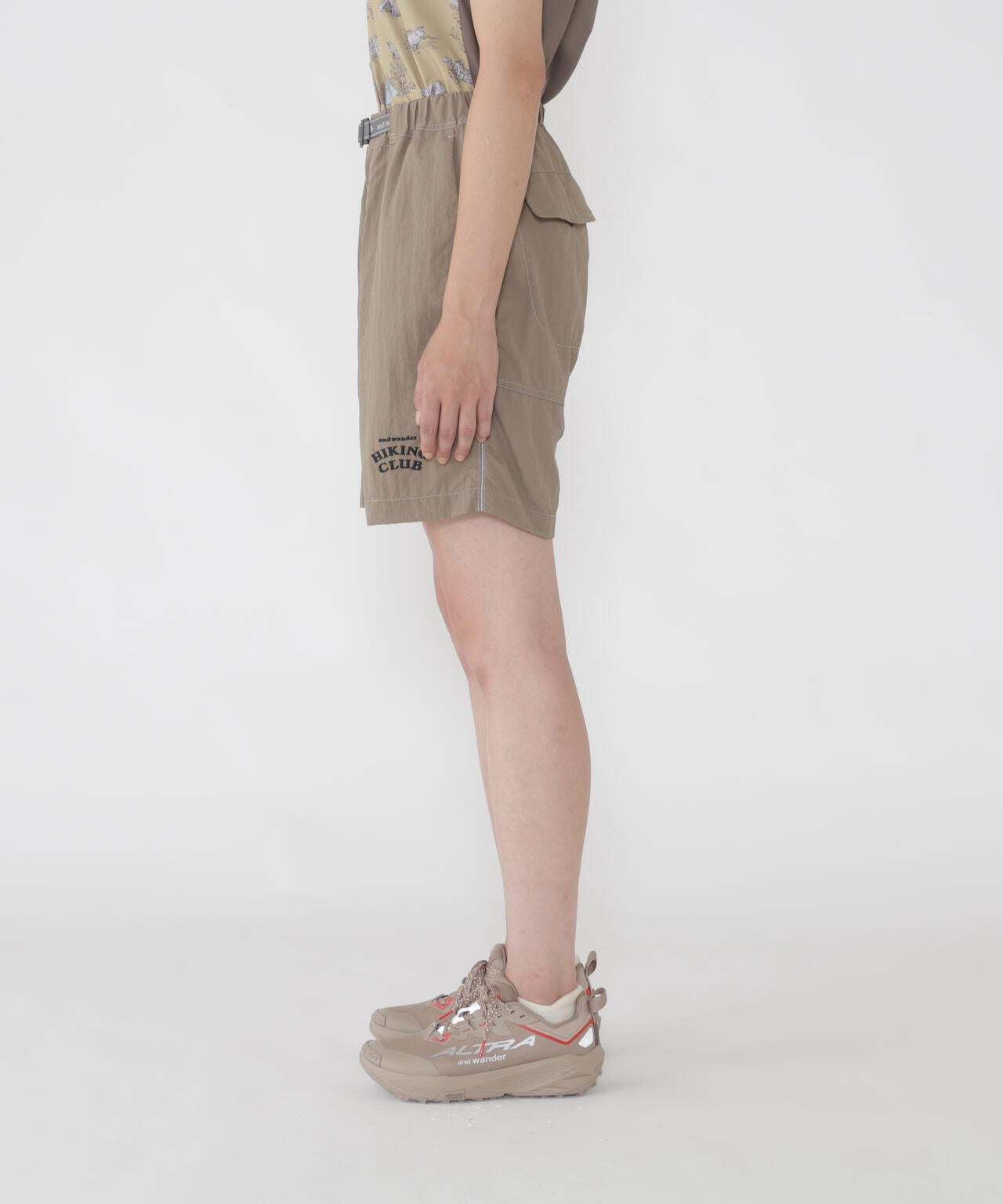 hiking club Ny taffeta hiker short pants